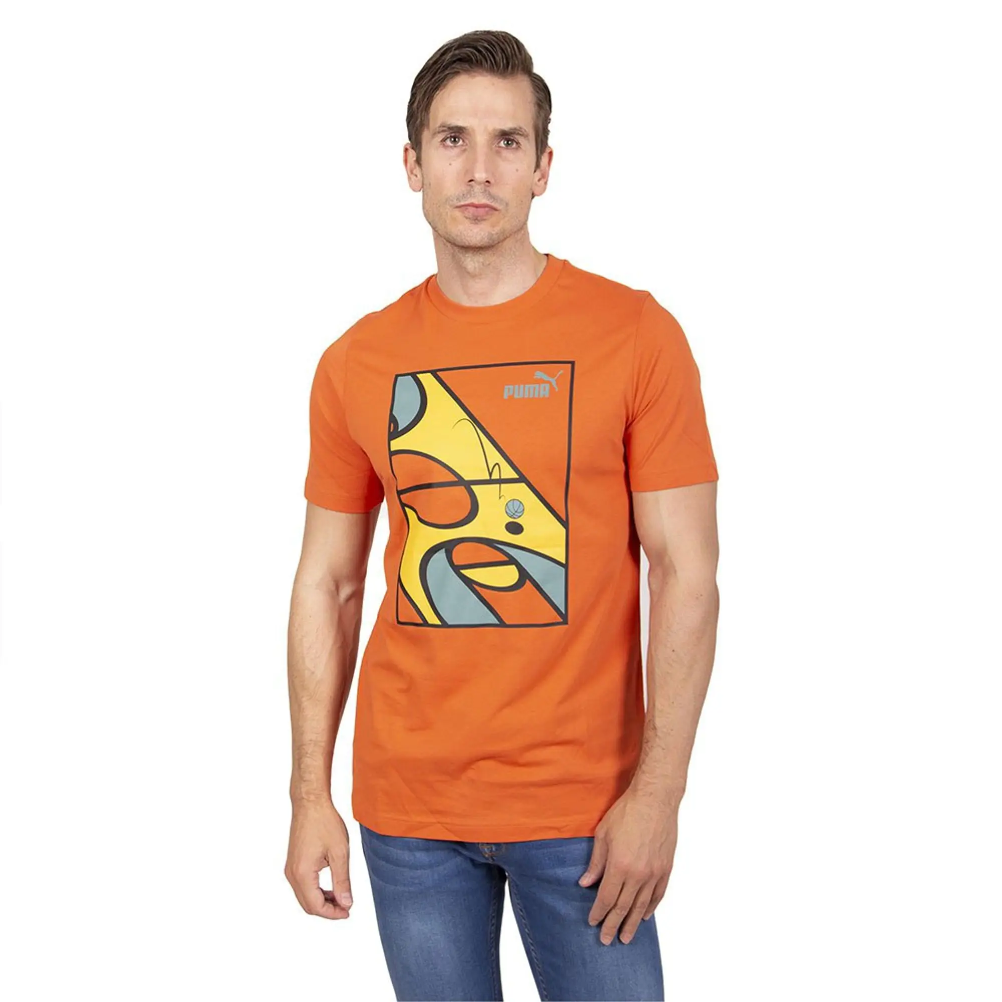 Puma Graphics Court Short Sleeve T-shirt