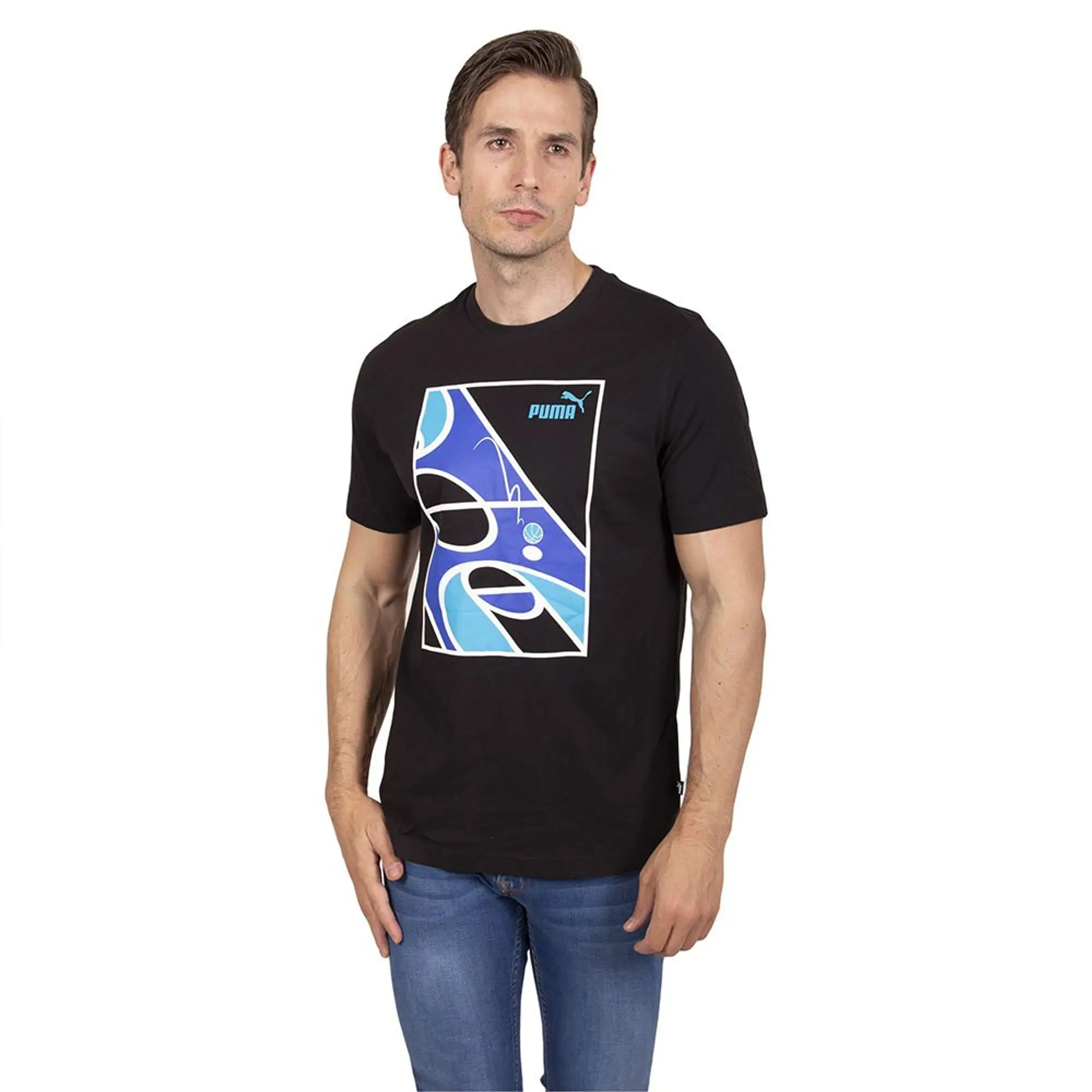 Puma Graphics Court Short Sleeve T-shirt