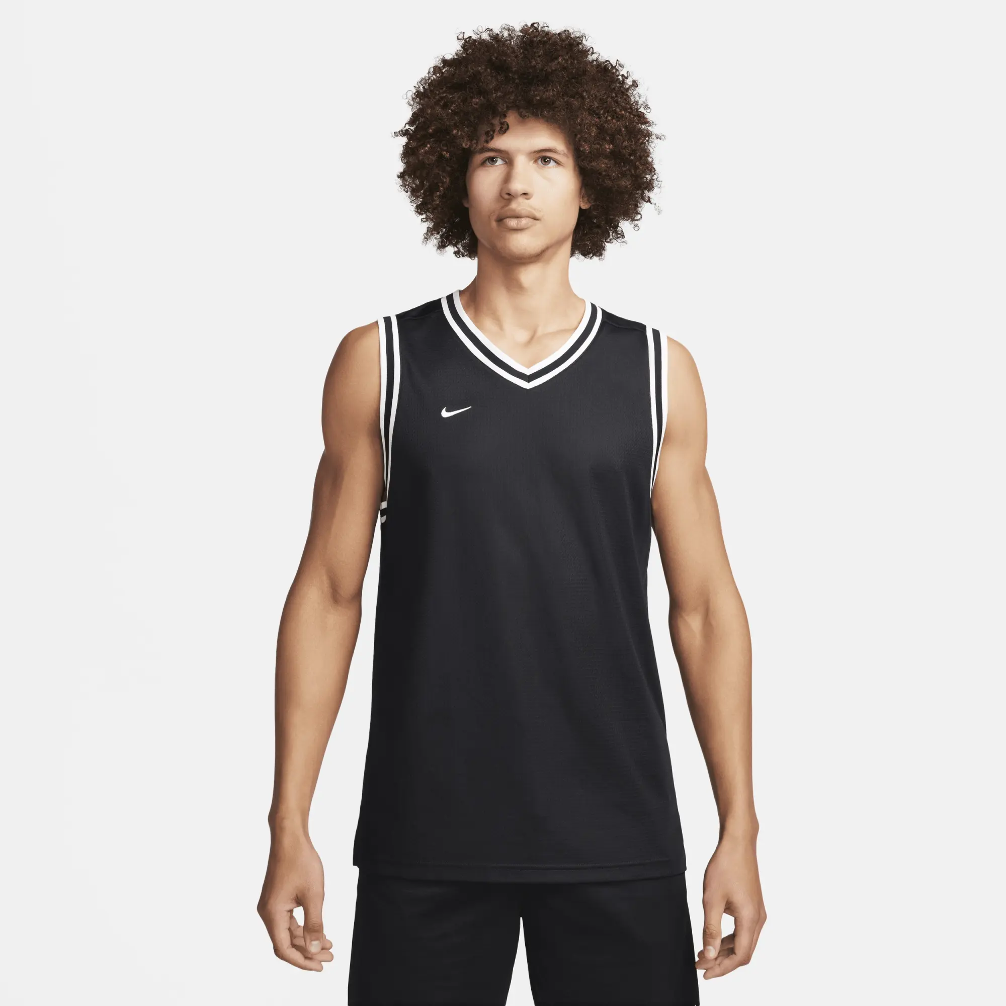 Nike DNA Men's Dri-FIT Basketball Jersey - Black - Polyester