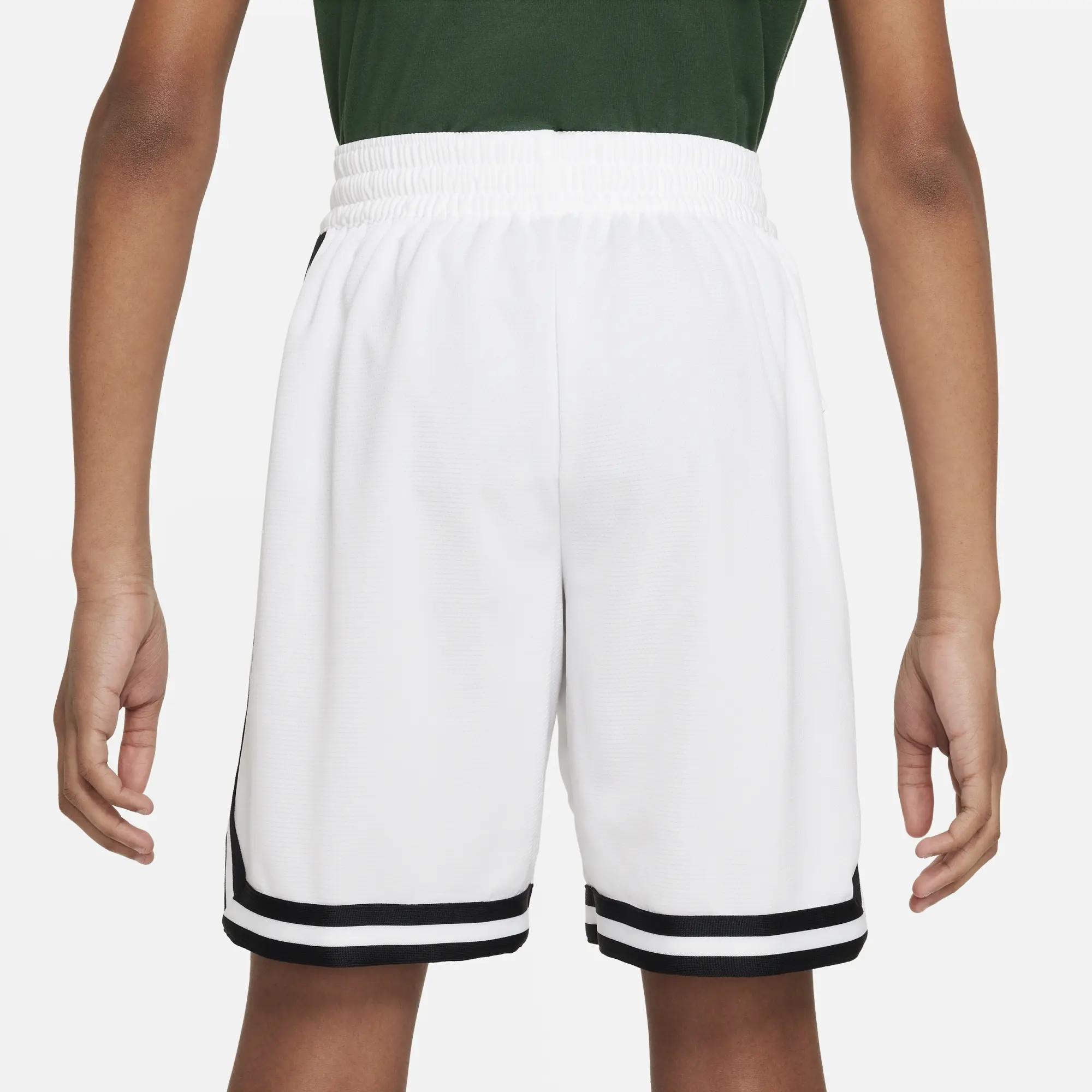 Nike Dri-FIT DNA Older Kids' (Boys') Basketball Shorts - White - Polyester
