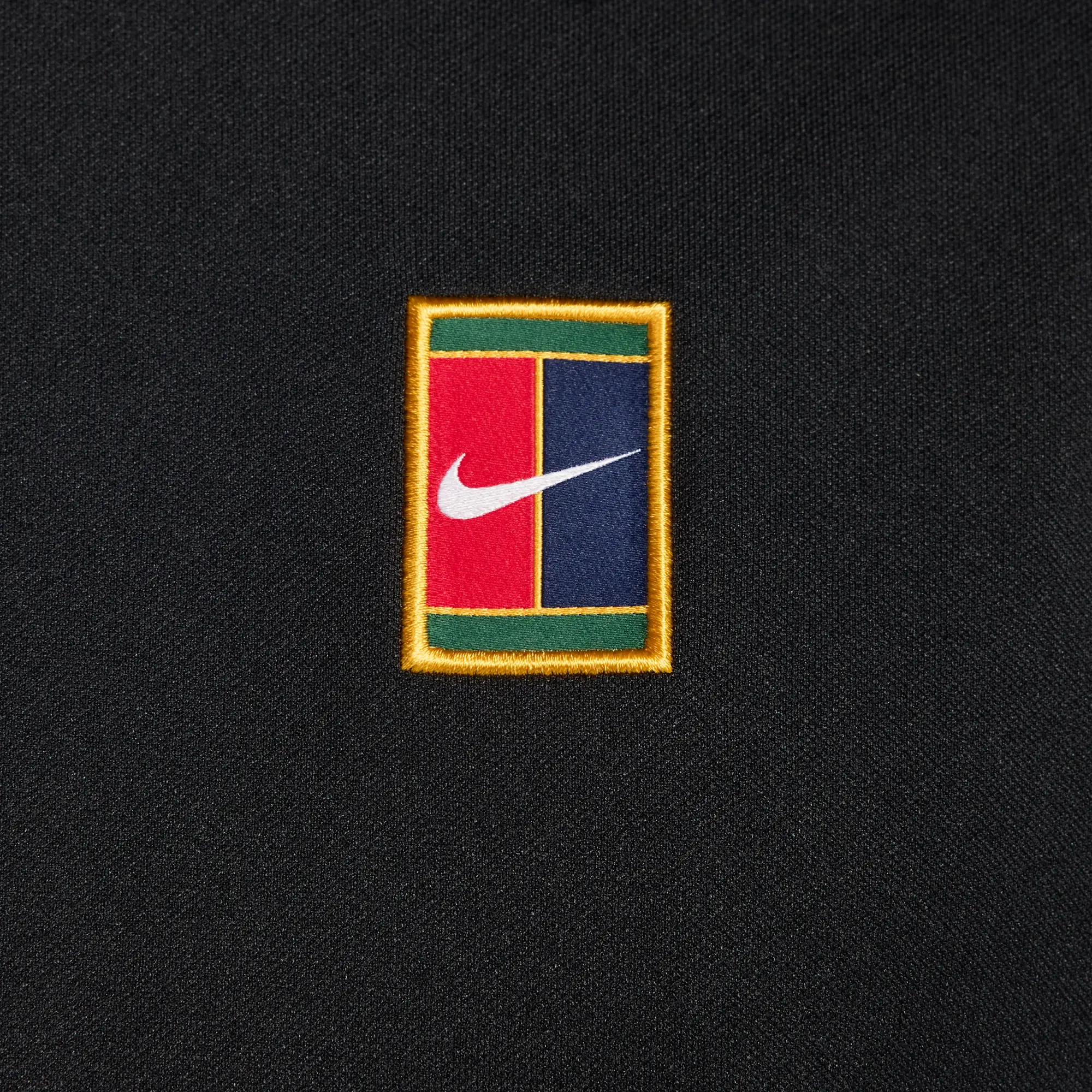 NikeCourt Heritage Men's Tennis Jacket - Black - Polyester