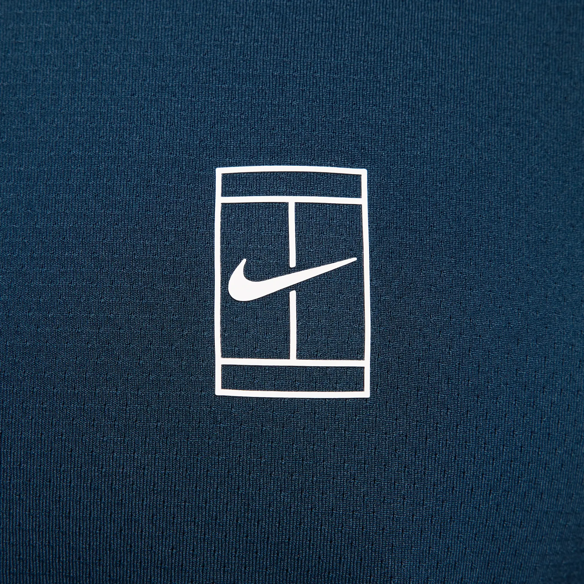 NikeCourt Advantage Men's Tennis Polo - Blue - Polyester/Elastane