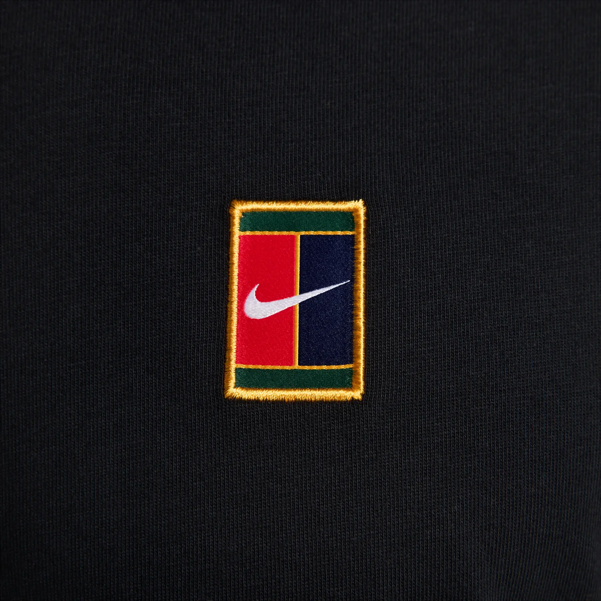 NikeCourt Men's Max90 Tennis T-Shirt - Black - Cotton