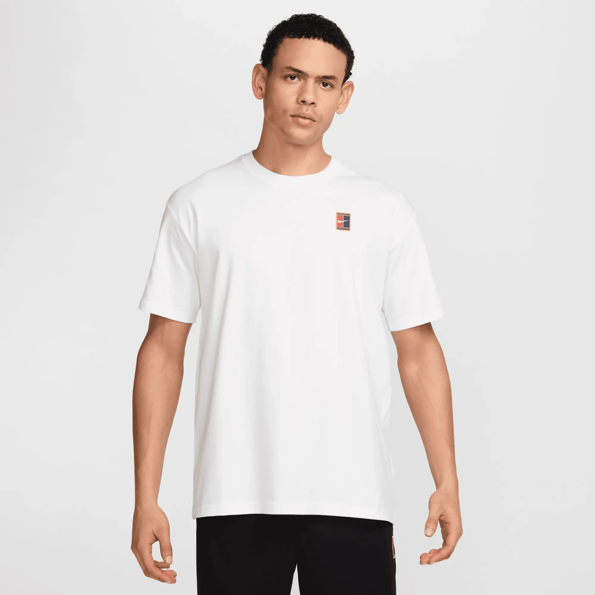 NikeCourt Men's Max90 Tennis T-Shirt - White - Cotton