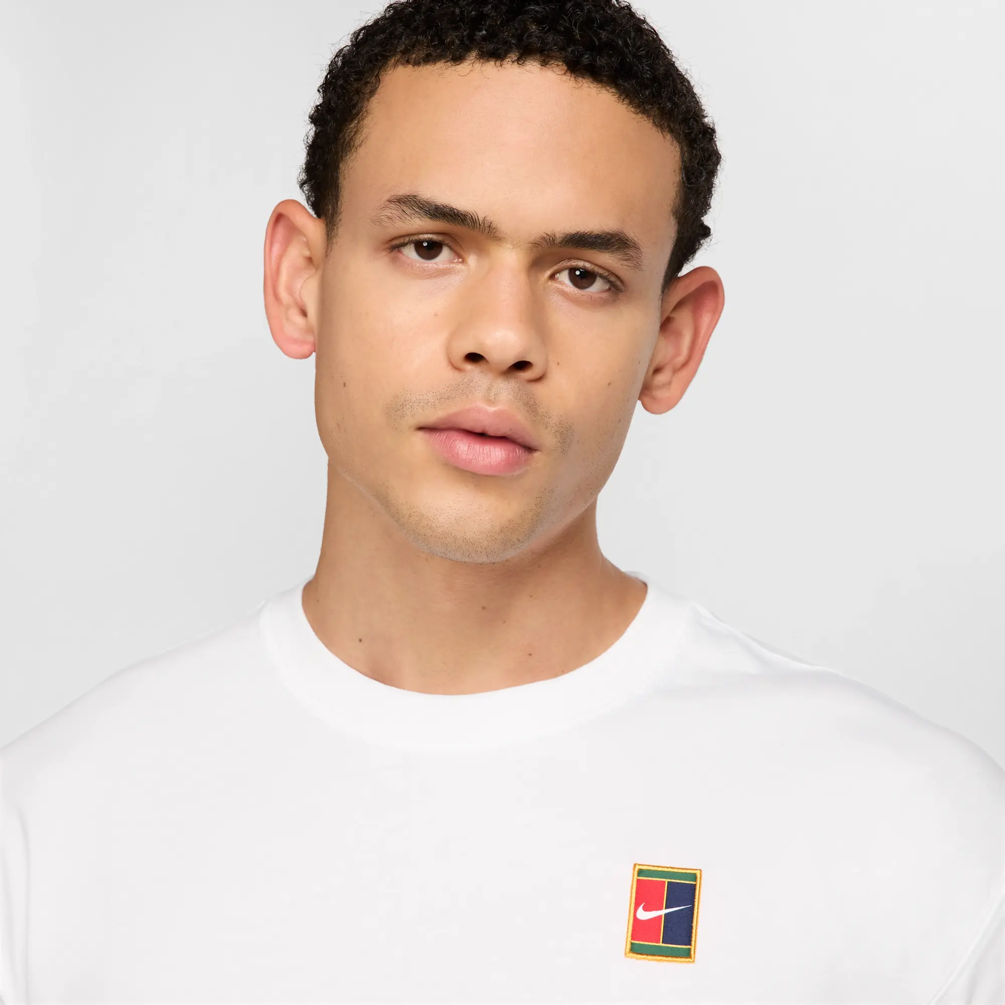 NikeCourt Men's Max90 Tennis T-Shirt - White - Cotton
