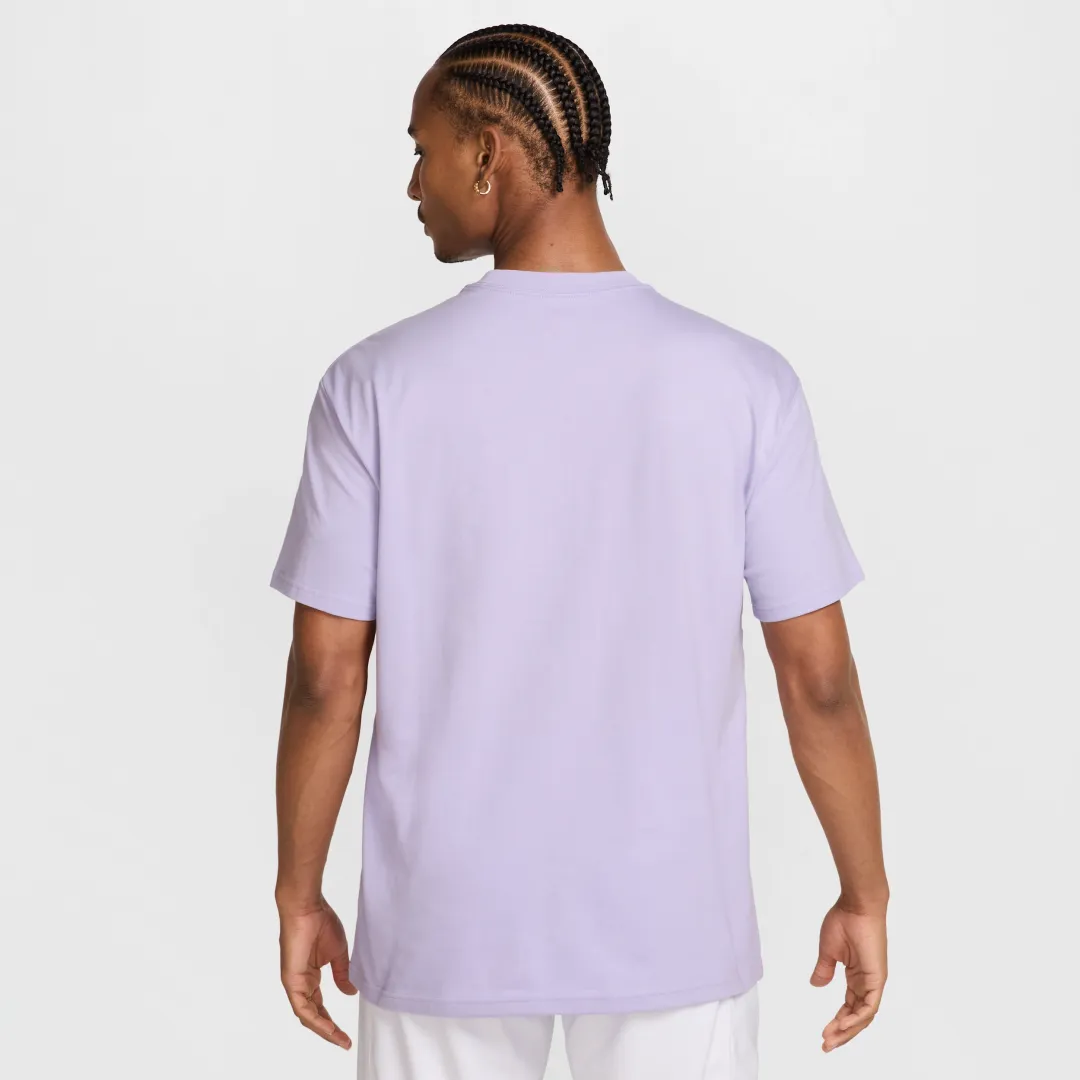 Mận NikeCourt Men's Max90 Tennis T-Shirt - Purple - Cotton | HJ3362