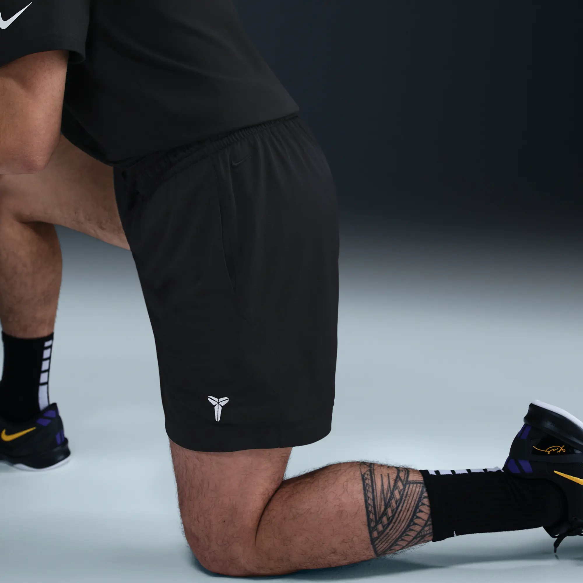 Nike Kobe Dri-FIT 15cm (approx.) Basketball Shorts - Black - Polyester