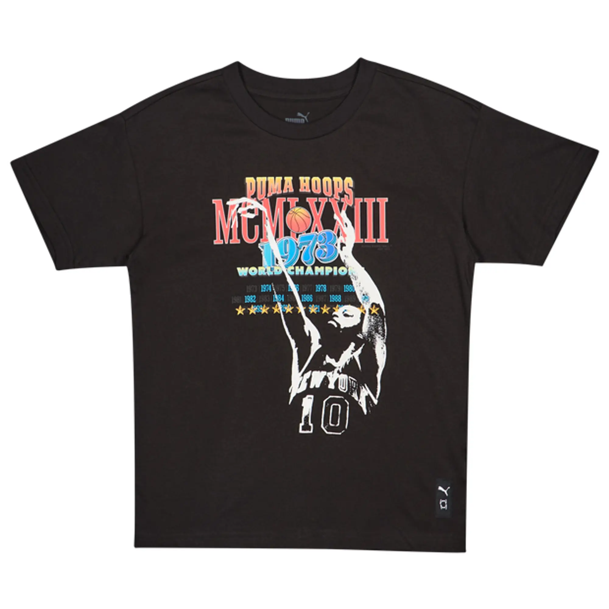 Puma Basketball Crowd Craze Unisex T-Shirts - Black