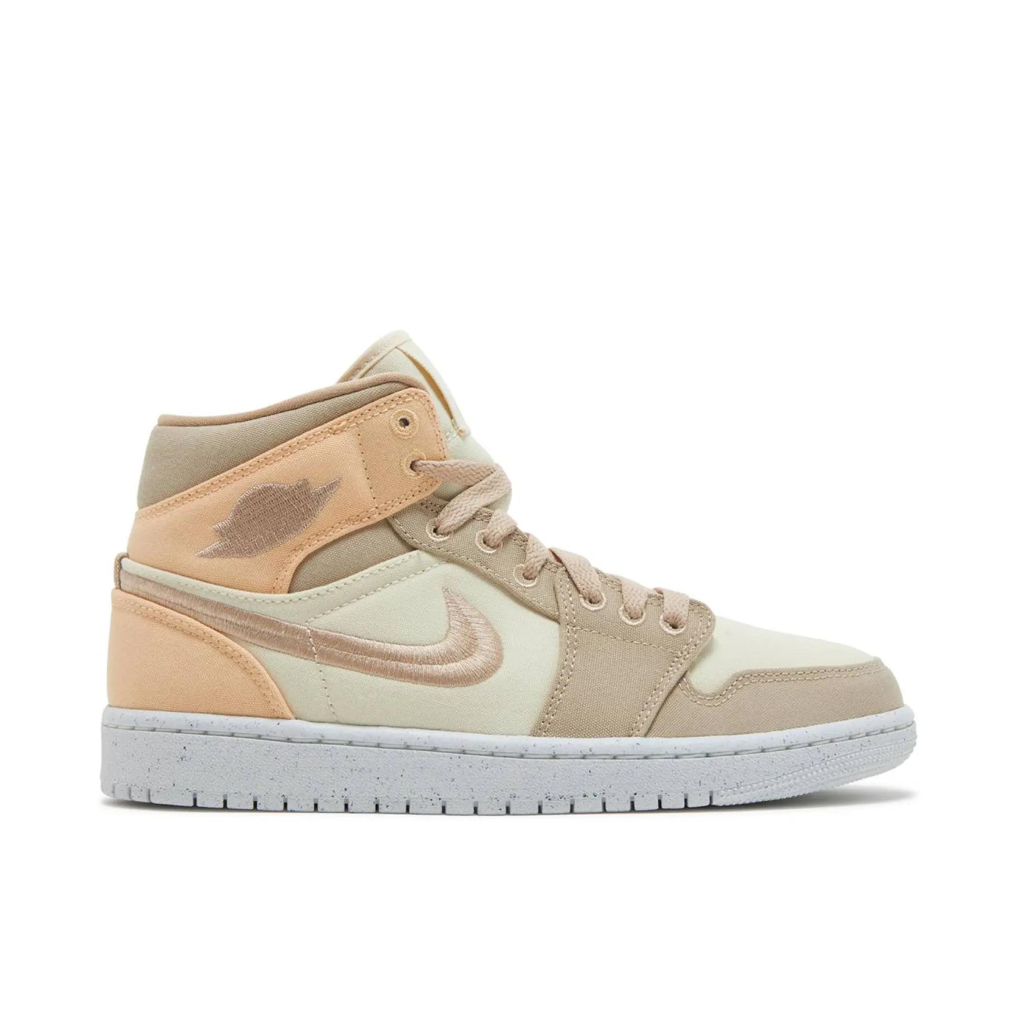 Nike Jordan Air Jordan Air Jordan 1 Mid SE Muslin Canvas Womens
