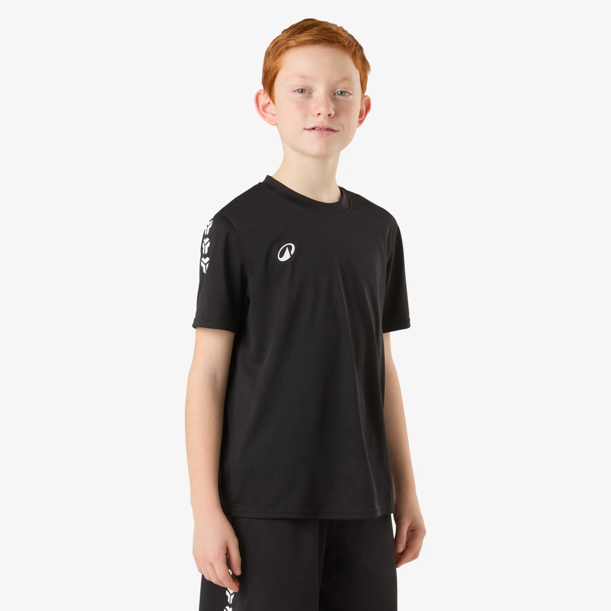 Kipsta Kids' Handball Shirt H100 - Black