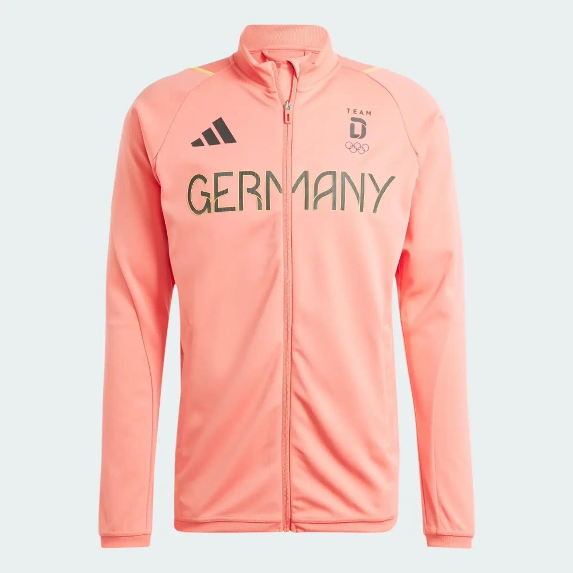 Team D Adidas Training Track Jacket - Scarlet