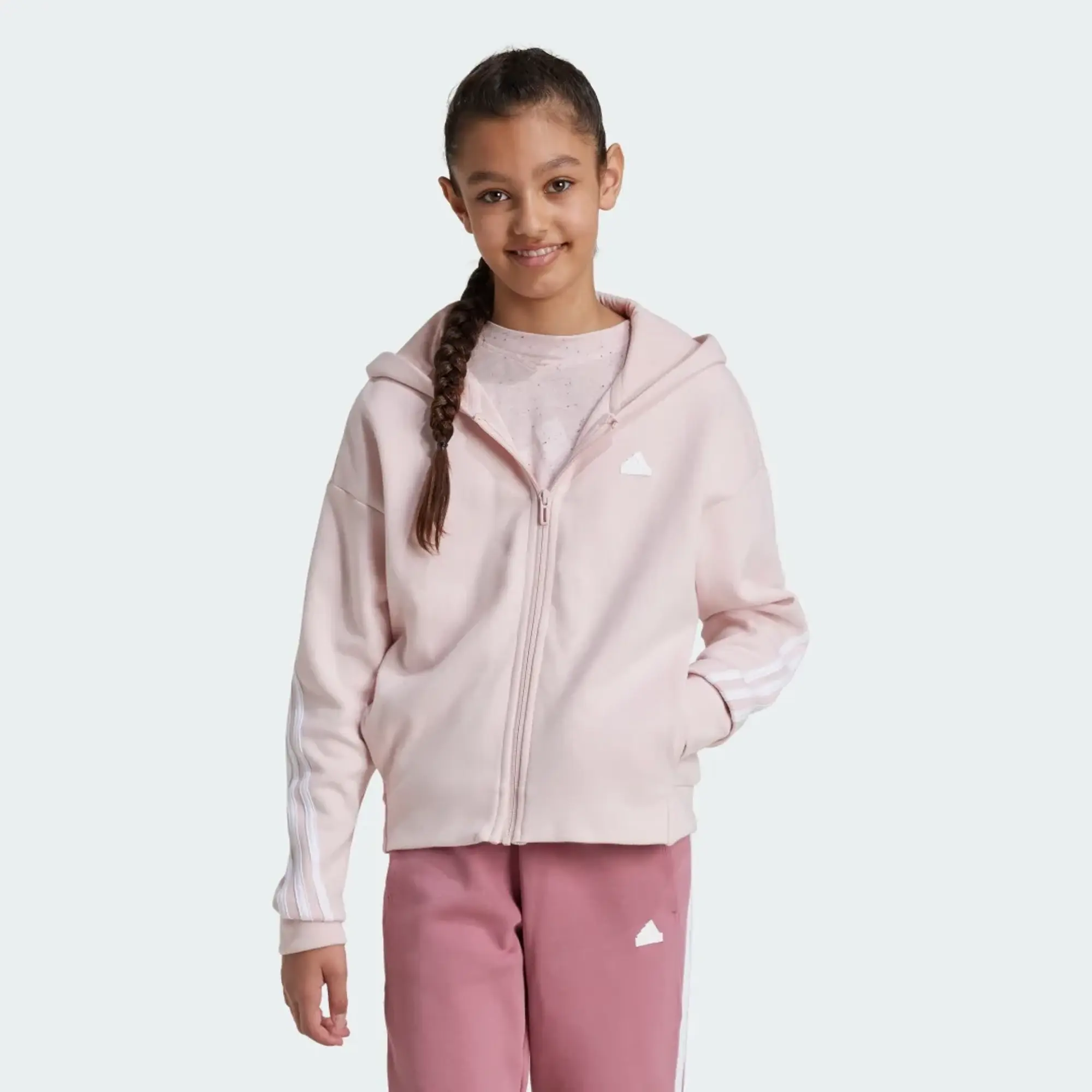 adidas Future Icons 3-Stripes Full-Zip Hoodie