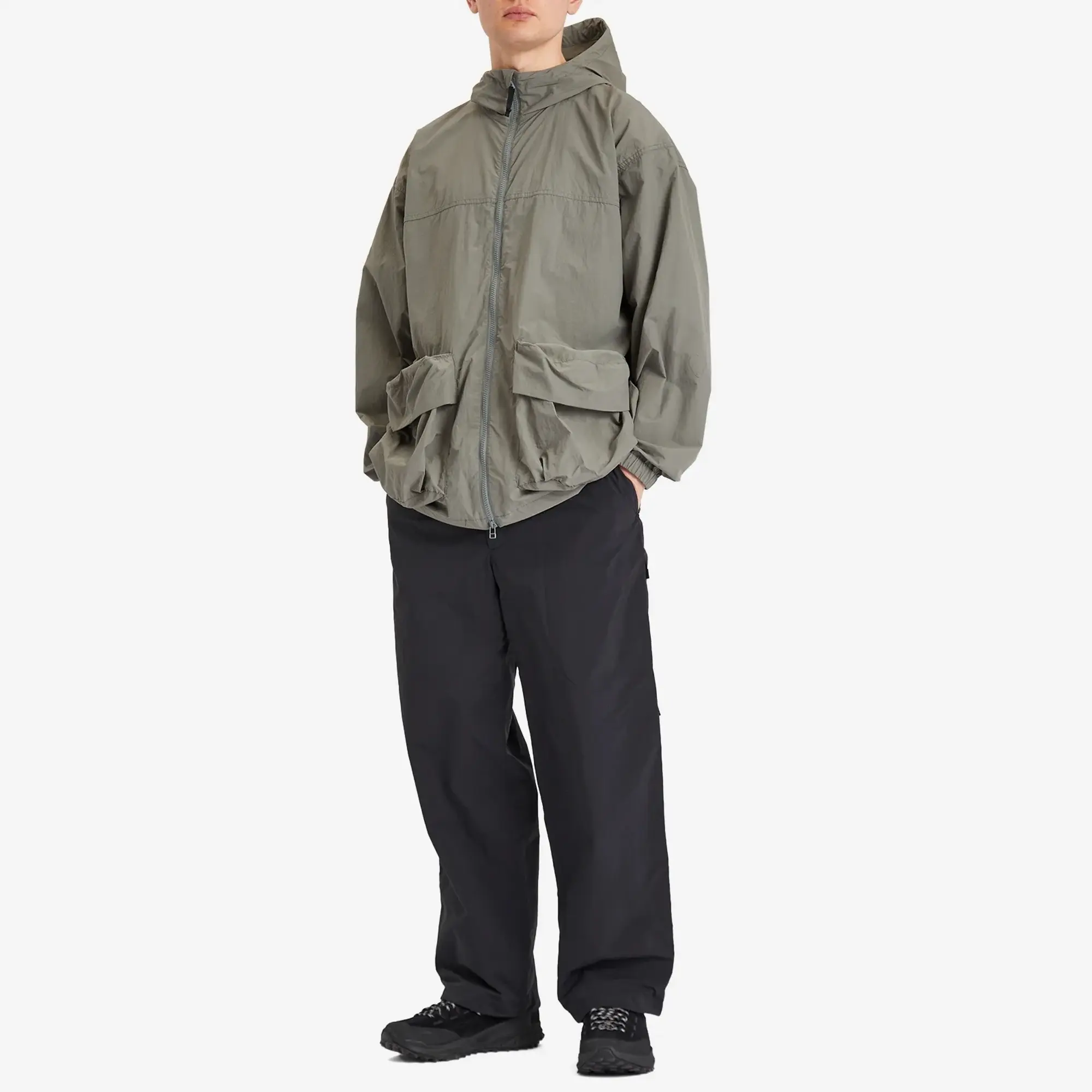 Snow Peak Men's Nylon Tussah Jacket Light Olive