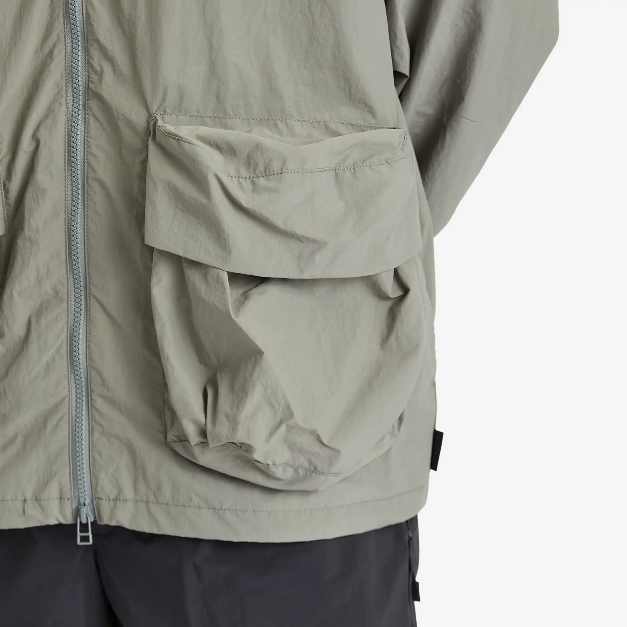 Snow Peak Men's Nylon Tussah Jacket Light Olive