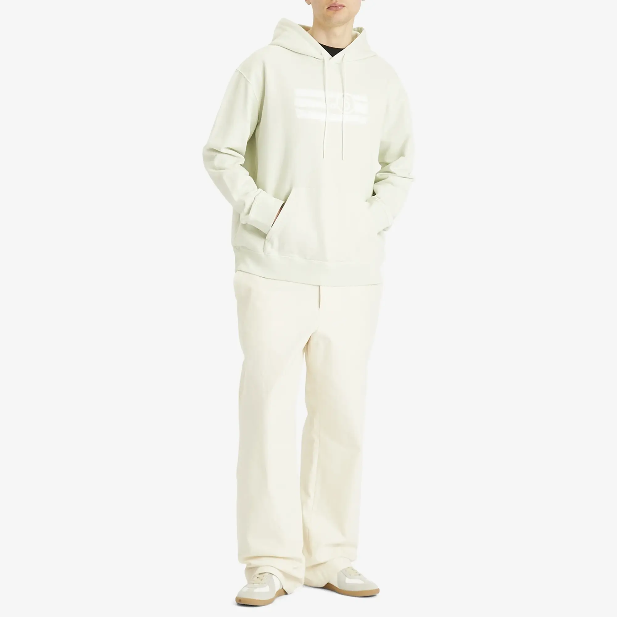 MM6 Maison Margiela Men's Sweatshirt Pistachio Green