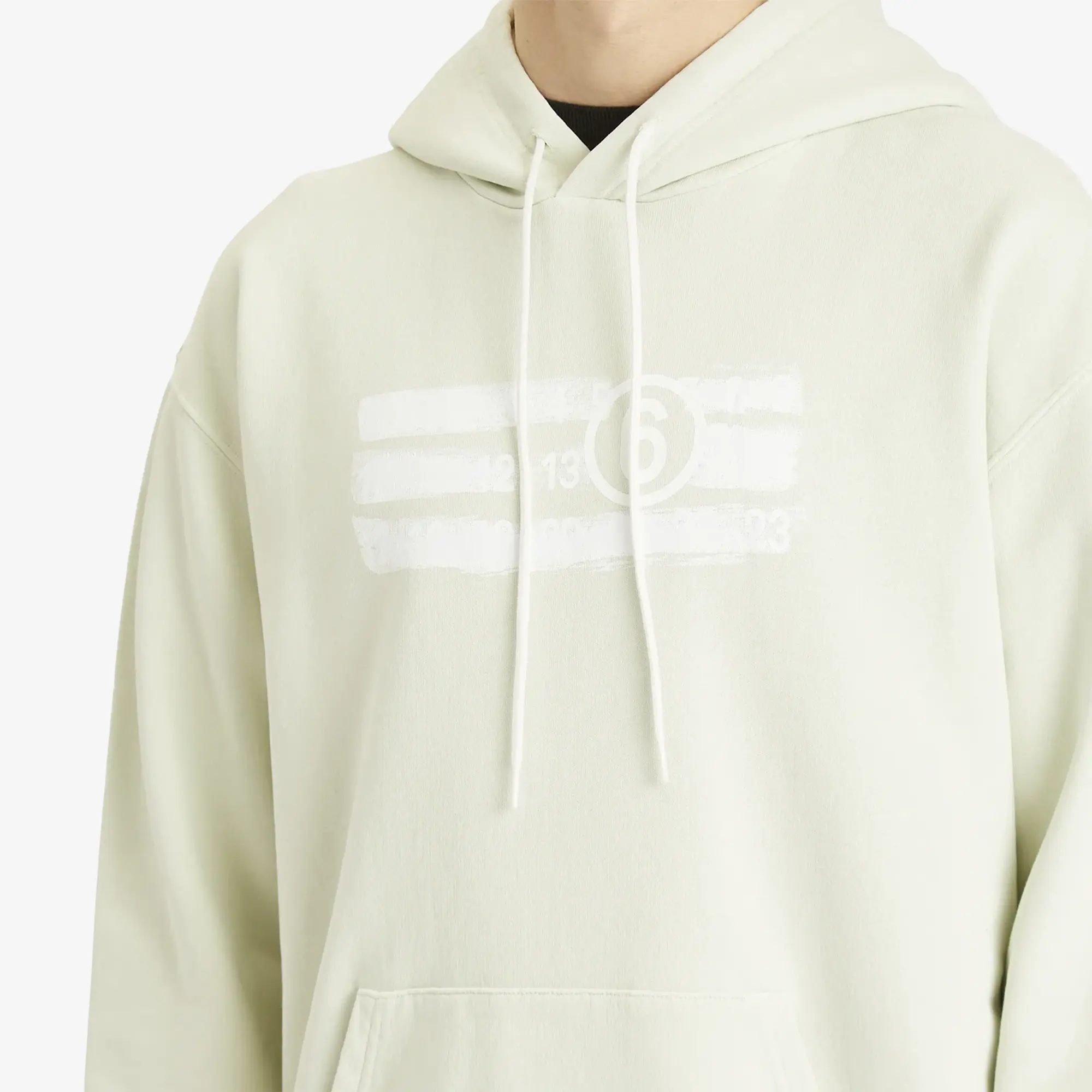 MM6 Maison Margiela Men's Sweatshirt Pistachio Green