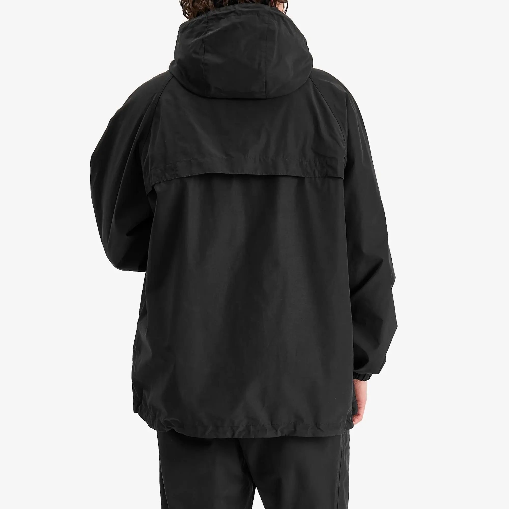 Snow Peak Men's Light Mountain Cloth Zip Up Parka Black