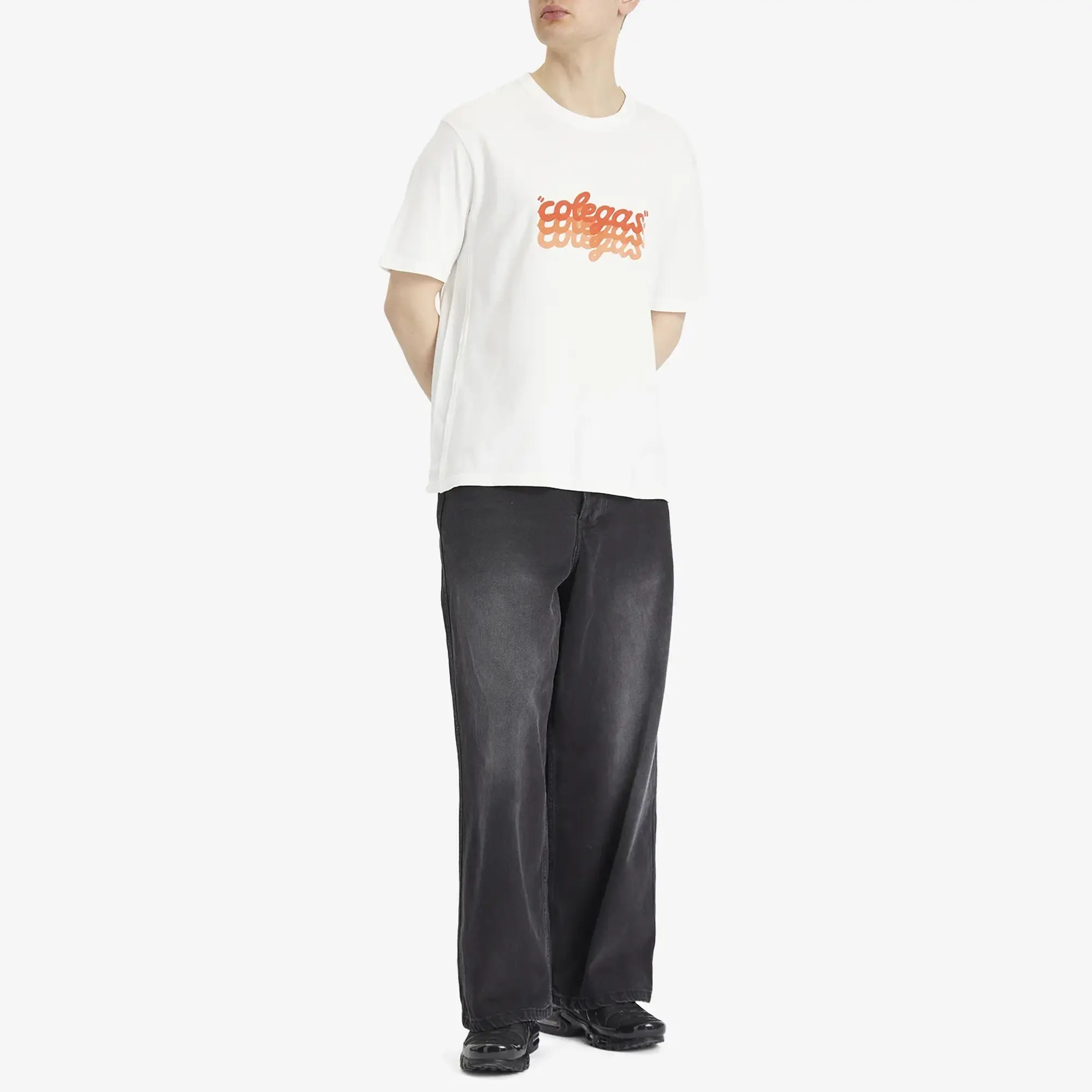 ACMH by Magic Castles Men's Colegas Printed T-Shirt Off White