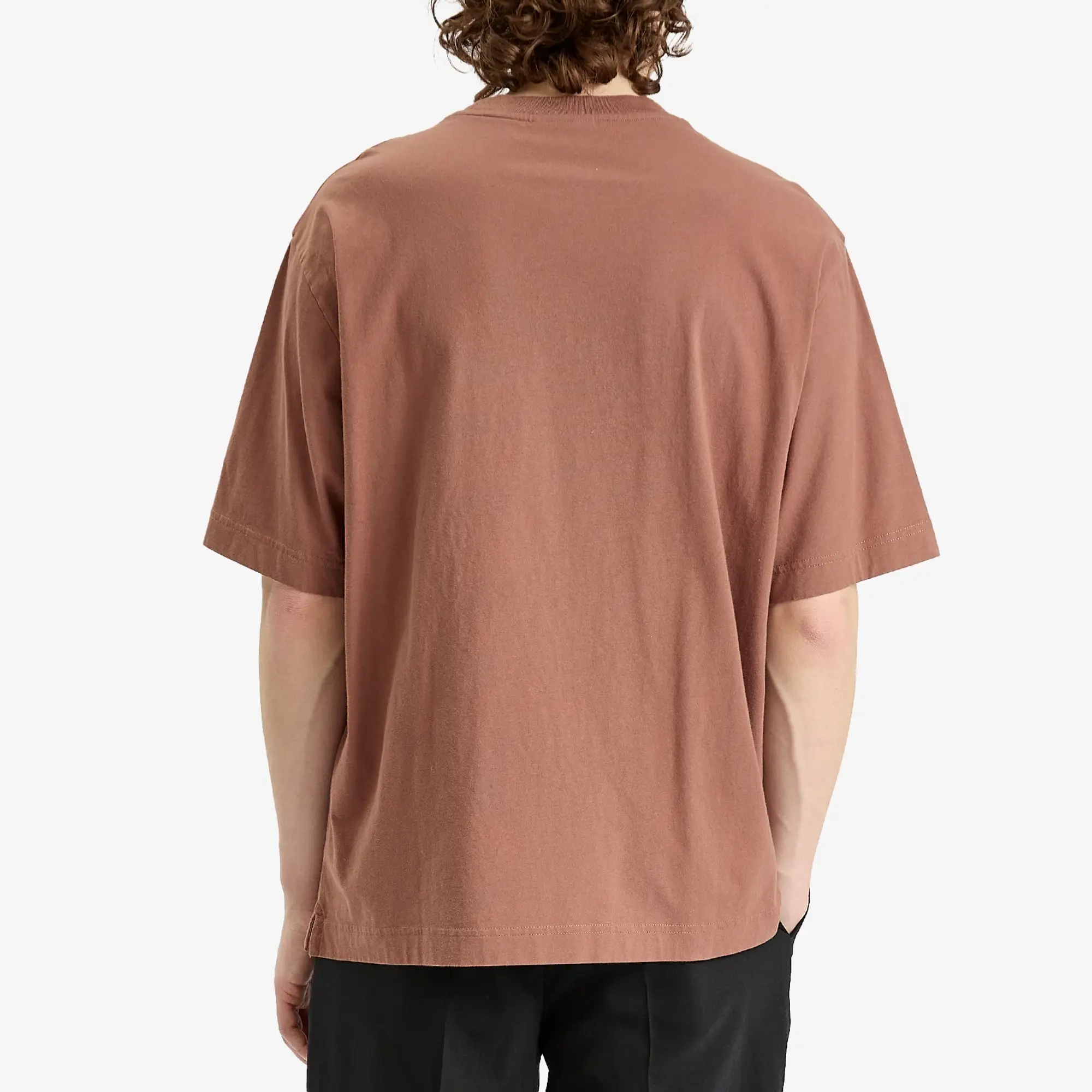 Maison Kitsuné Maison Kitsune Speedy Fox Print Oversize T-Shirt Brunette