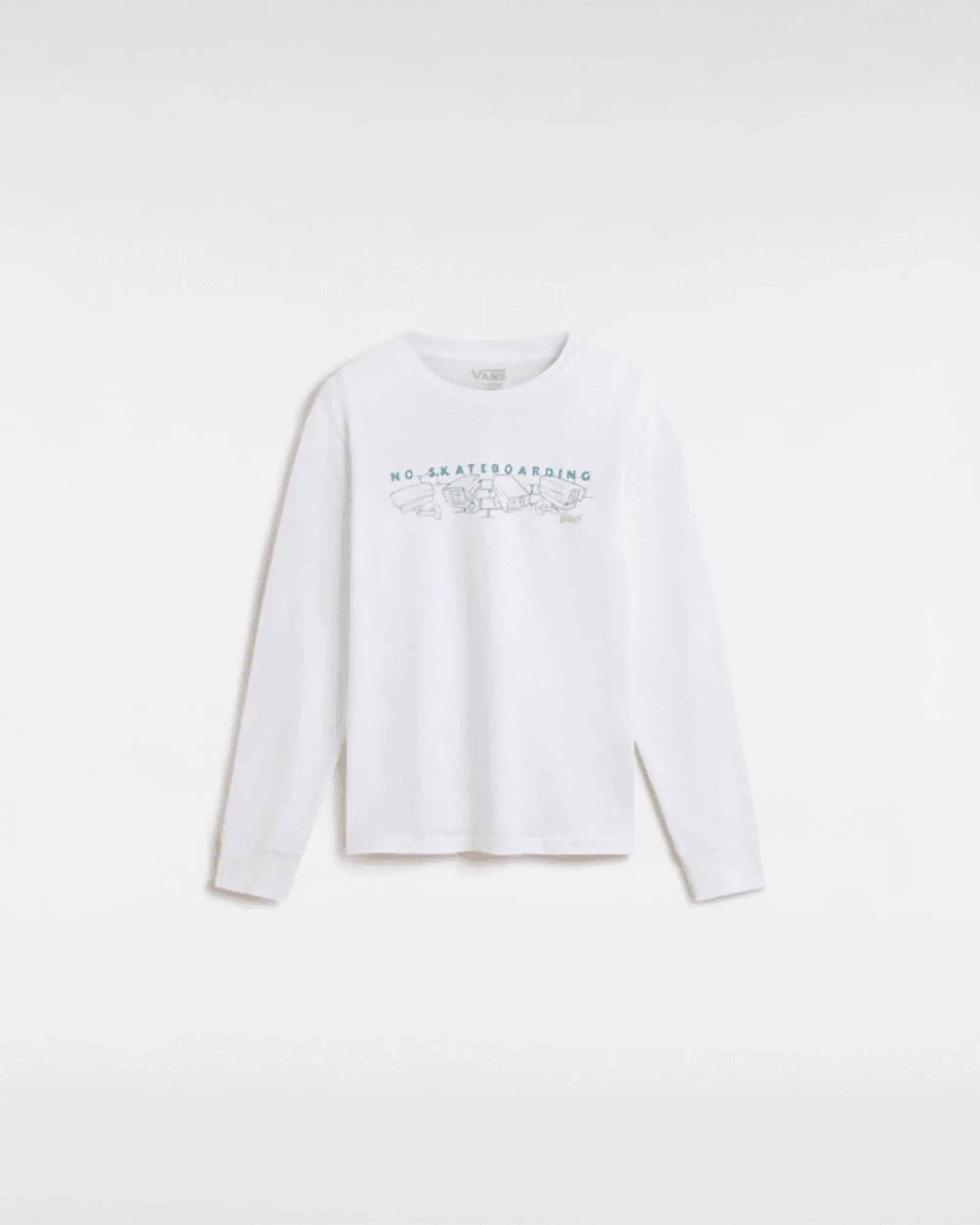 Vans - Kids Night Watcher T-Shirt (8-14 Years), White