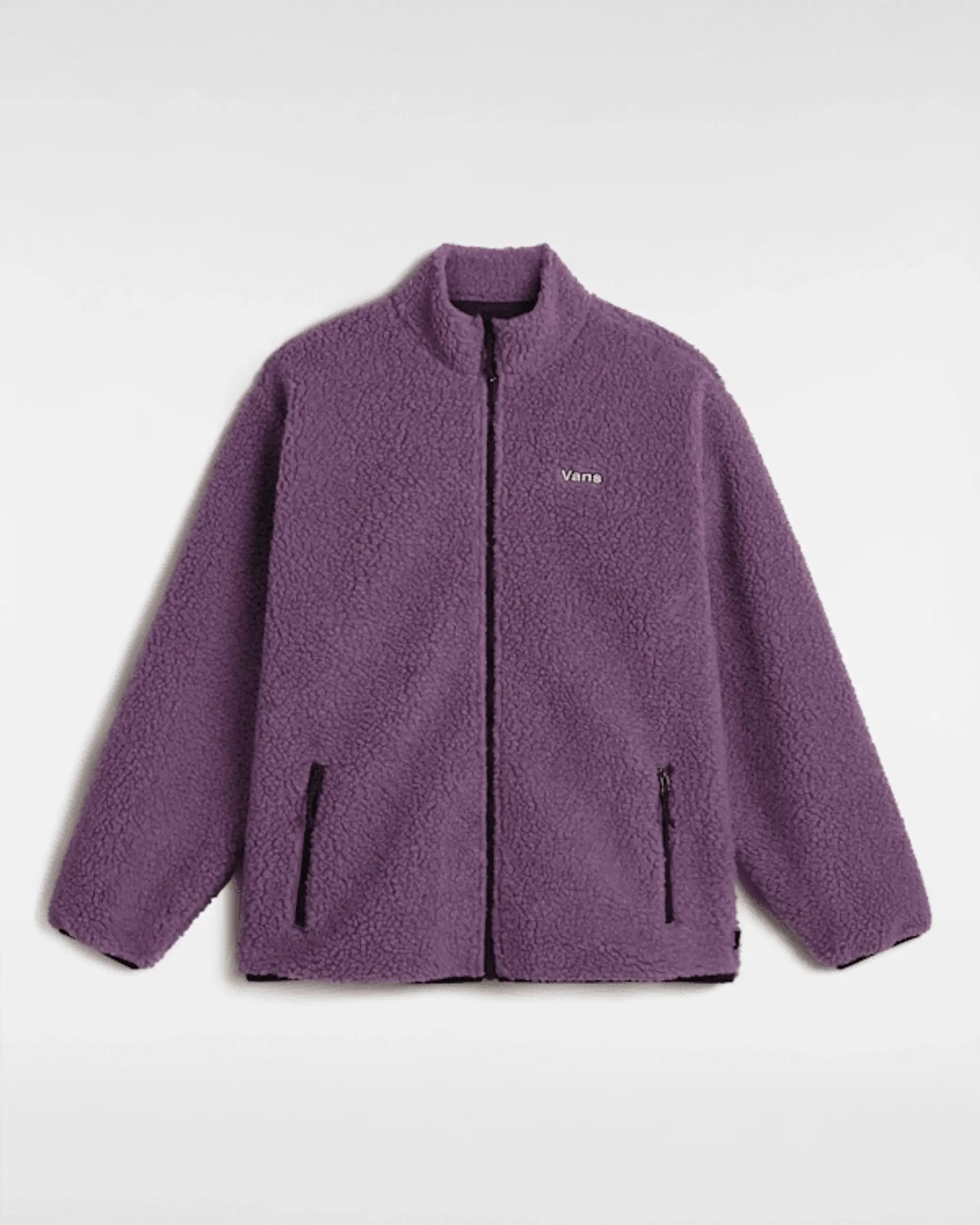 Vans - Jazzy Full Zip Sherpa Jacket, Man, Purple