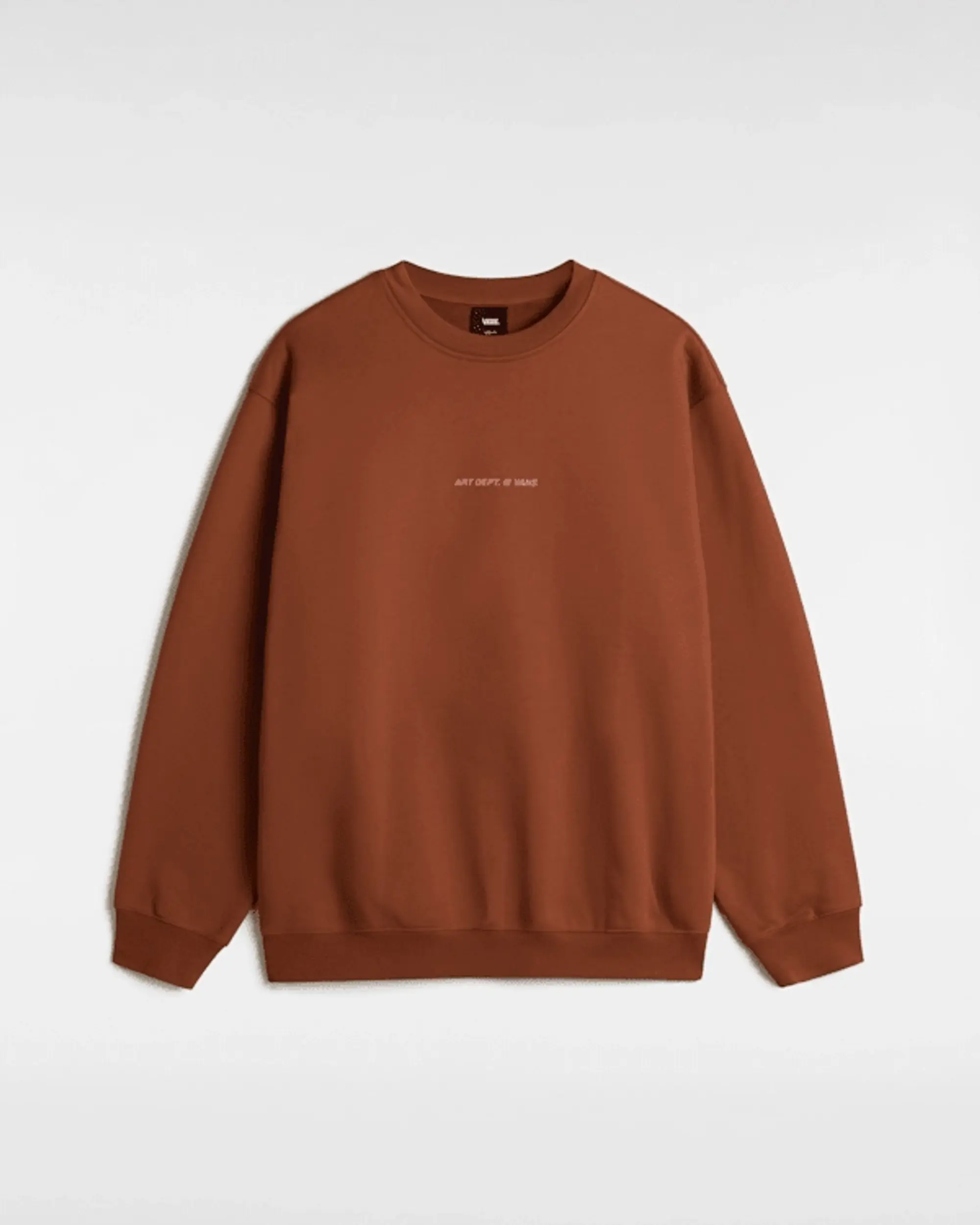 Vans - Art Dept. Crew Sweatshirt, Man, Brown