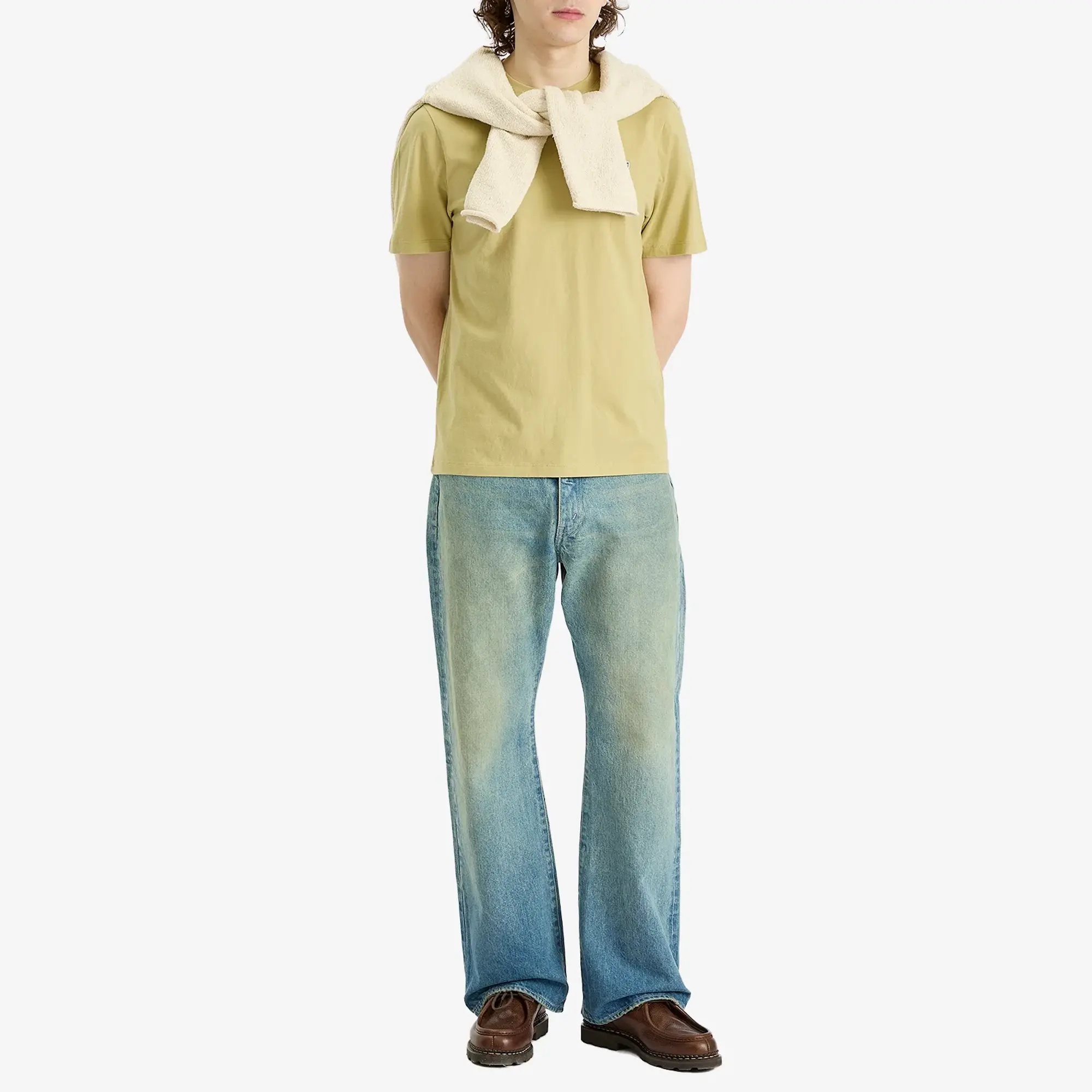 Maison Kitsuné Maison Kitsune Fox Head Patch Regular T-Shirt Canvas