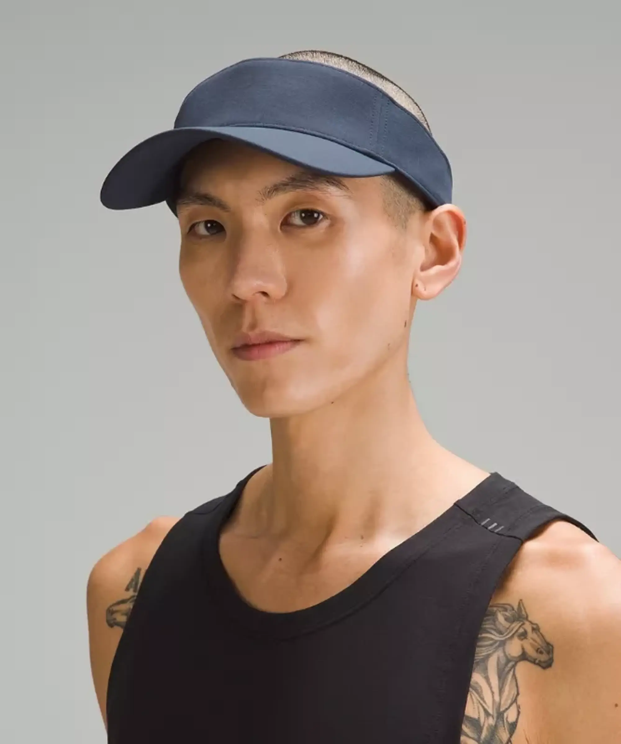 lululemon IE lululemon – Removable Sweatband All-Sport Visor Hat – Color Blue – Size S/M