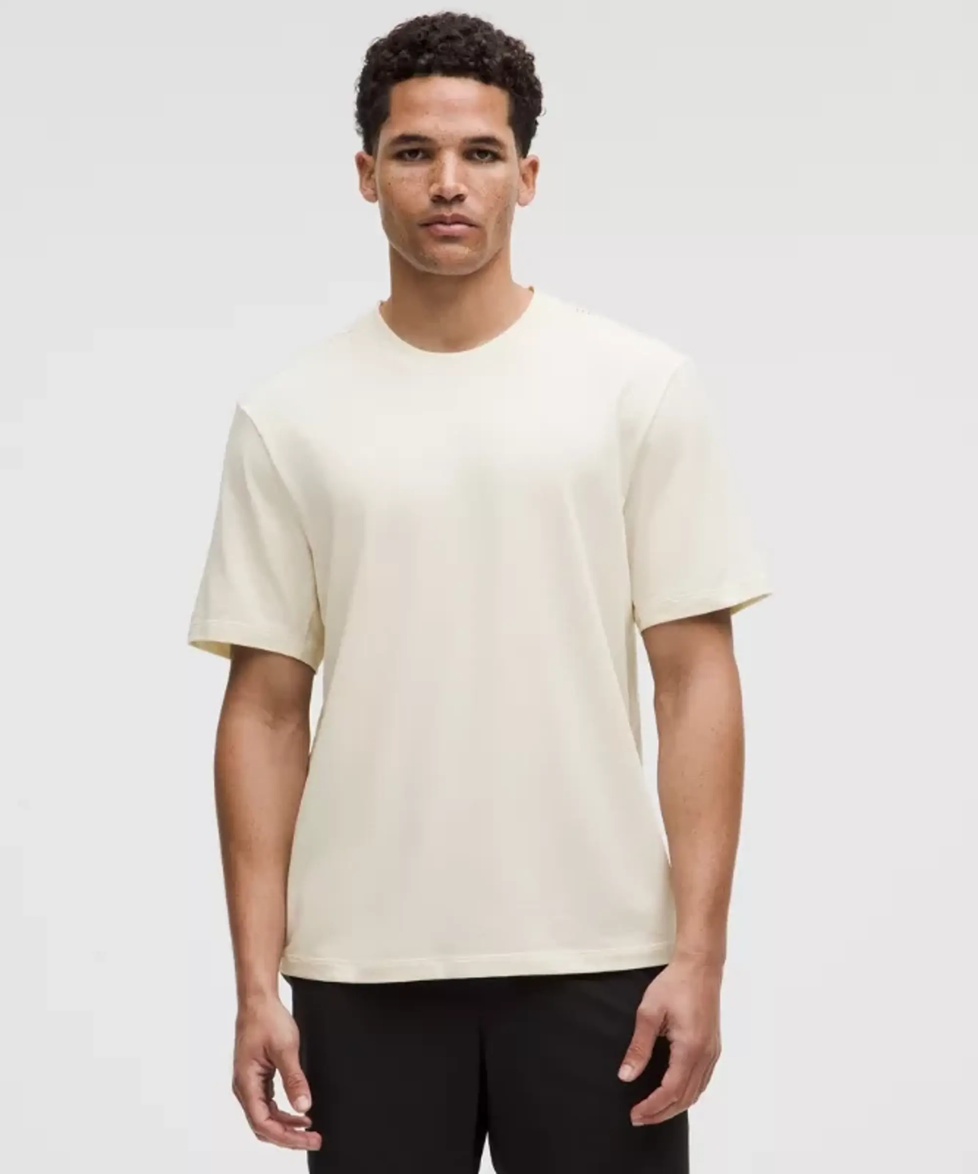 lululemon IE lululemon – Men's Zeroed In Short-Sleeve Shirt – Color White – Size 2XL