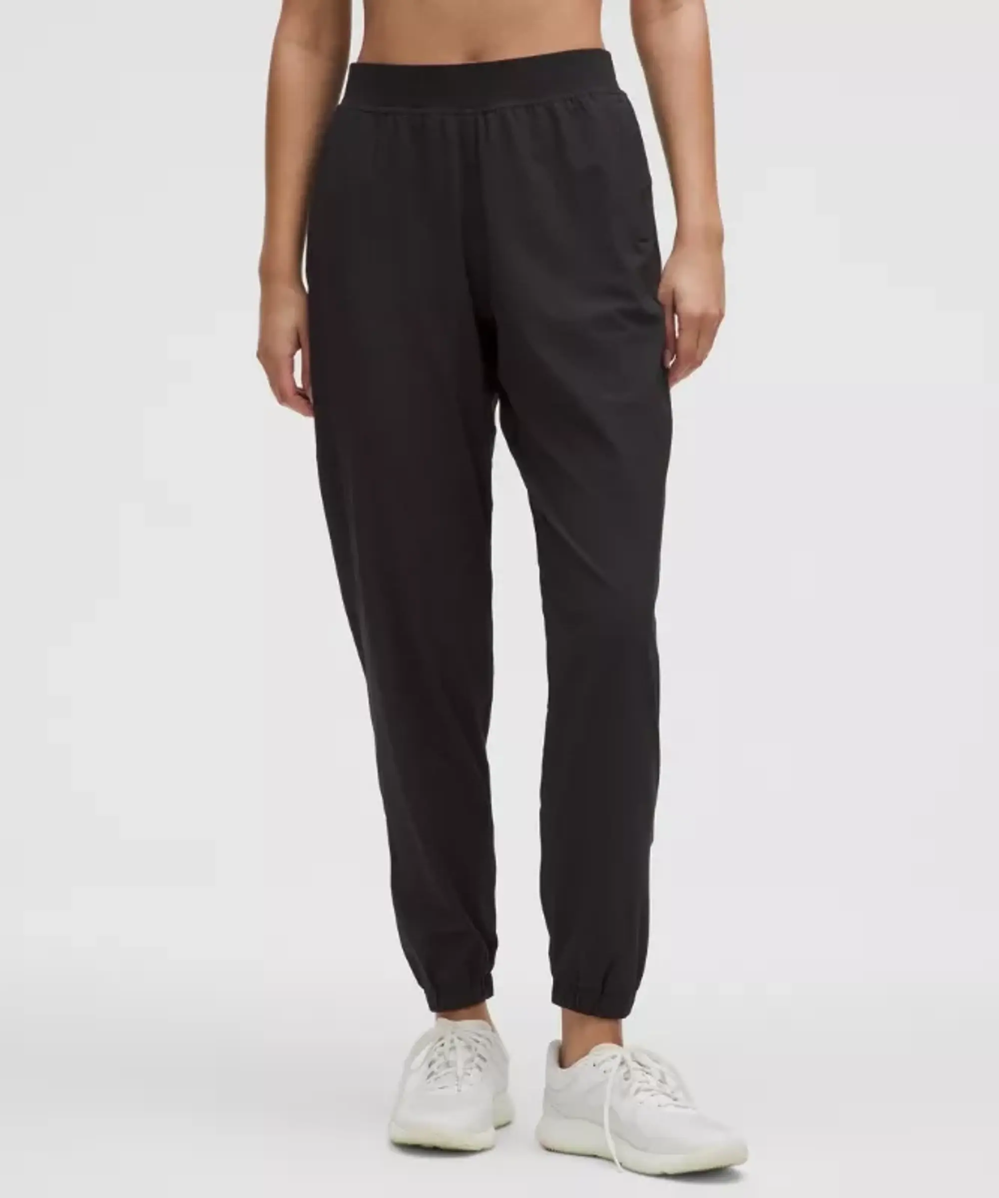 lululemon IE lululemon – Women's Adapted State Perforated High-Rise Joggers – Color Black – Size 8
