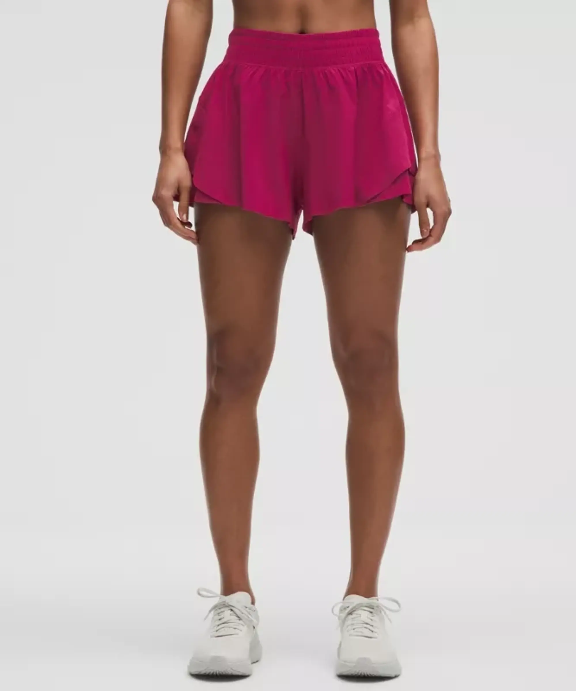 lululemon IE lululemon – Women's Shake It Out High-Rise Running Shorts – 2.5 – Color Pink – Size 3XS