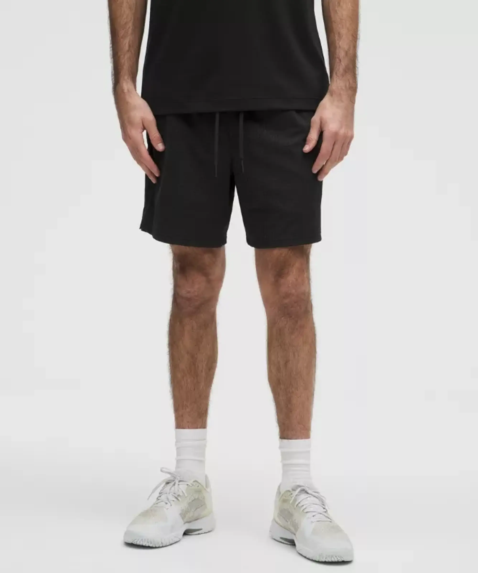 lululemon IE lululemon – Men's Court Shorts – 7 – Color Black/Grey – Size 2XL