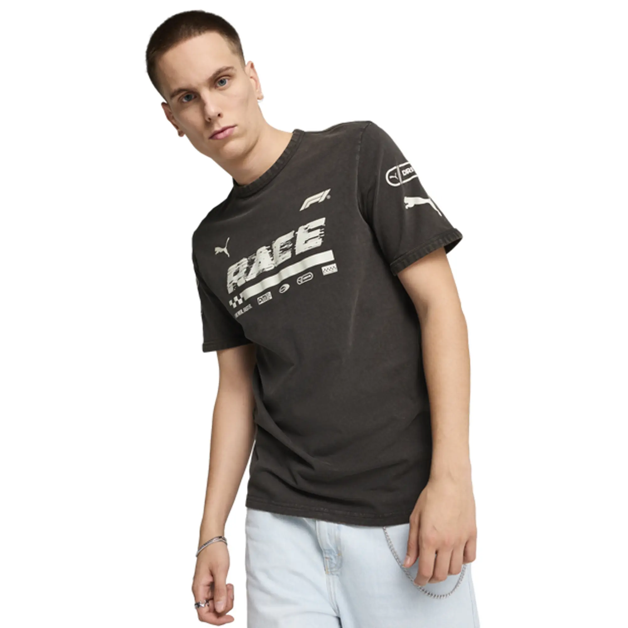 Puma X A$ap Men T-Shirts - Black
