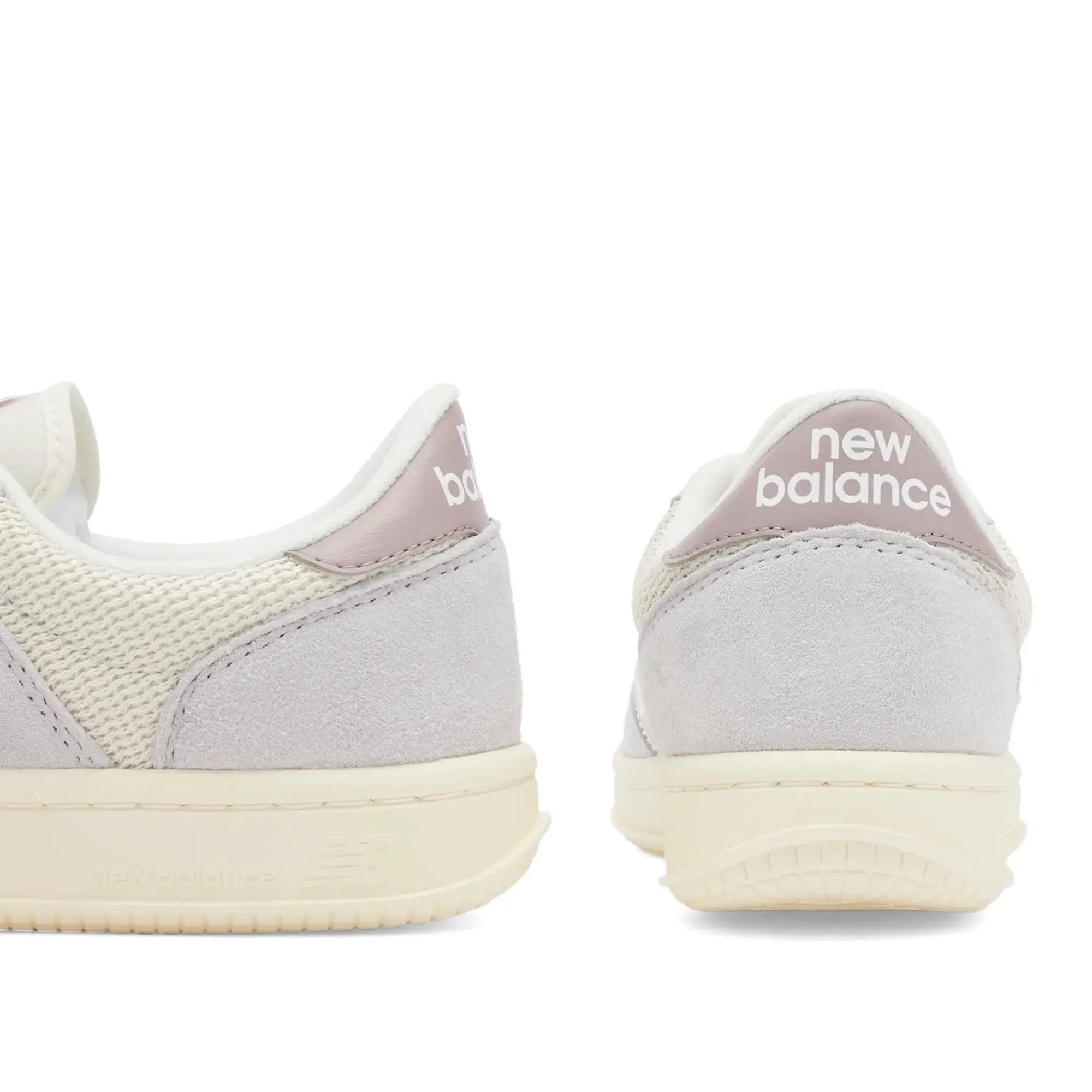 New Balance Unisex T500 in Grey/Beige/Purple/White Suede/Mesh