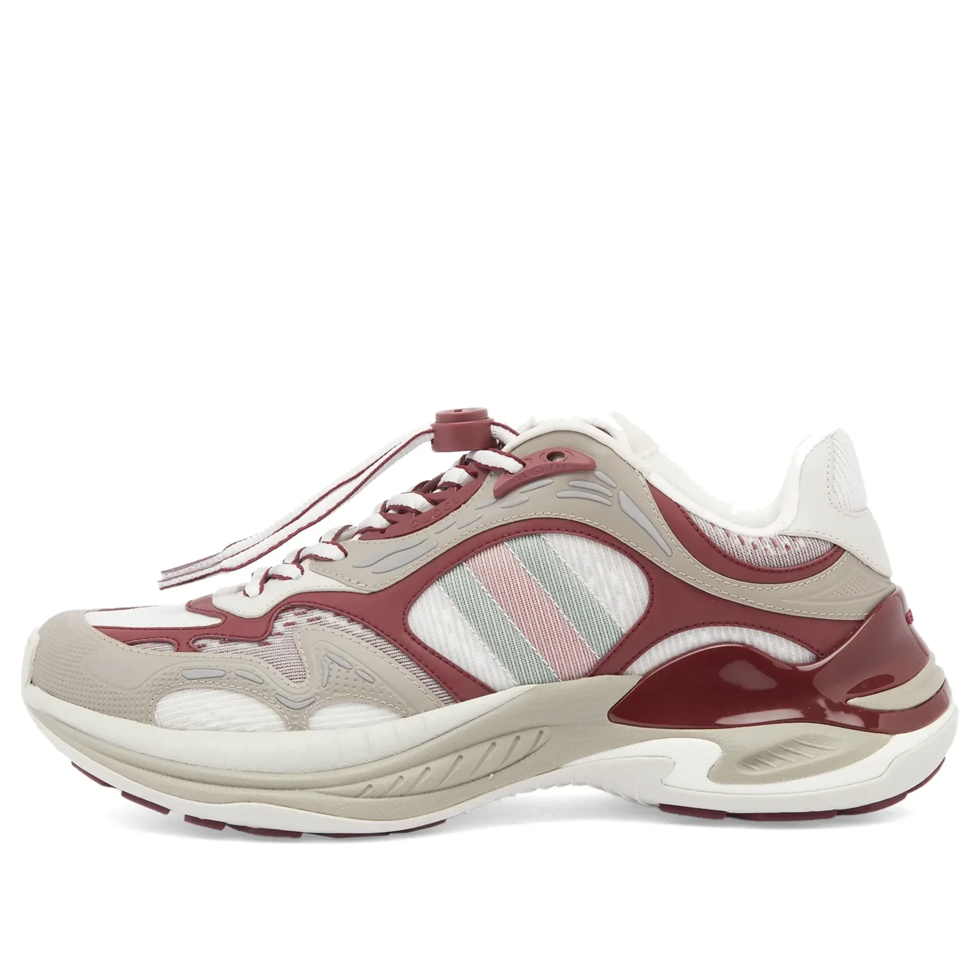 Gucci Men's 2.0 Running Sneaker Red/ Multi