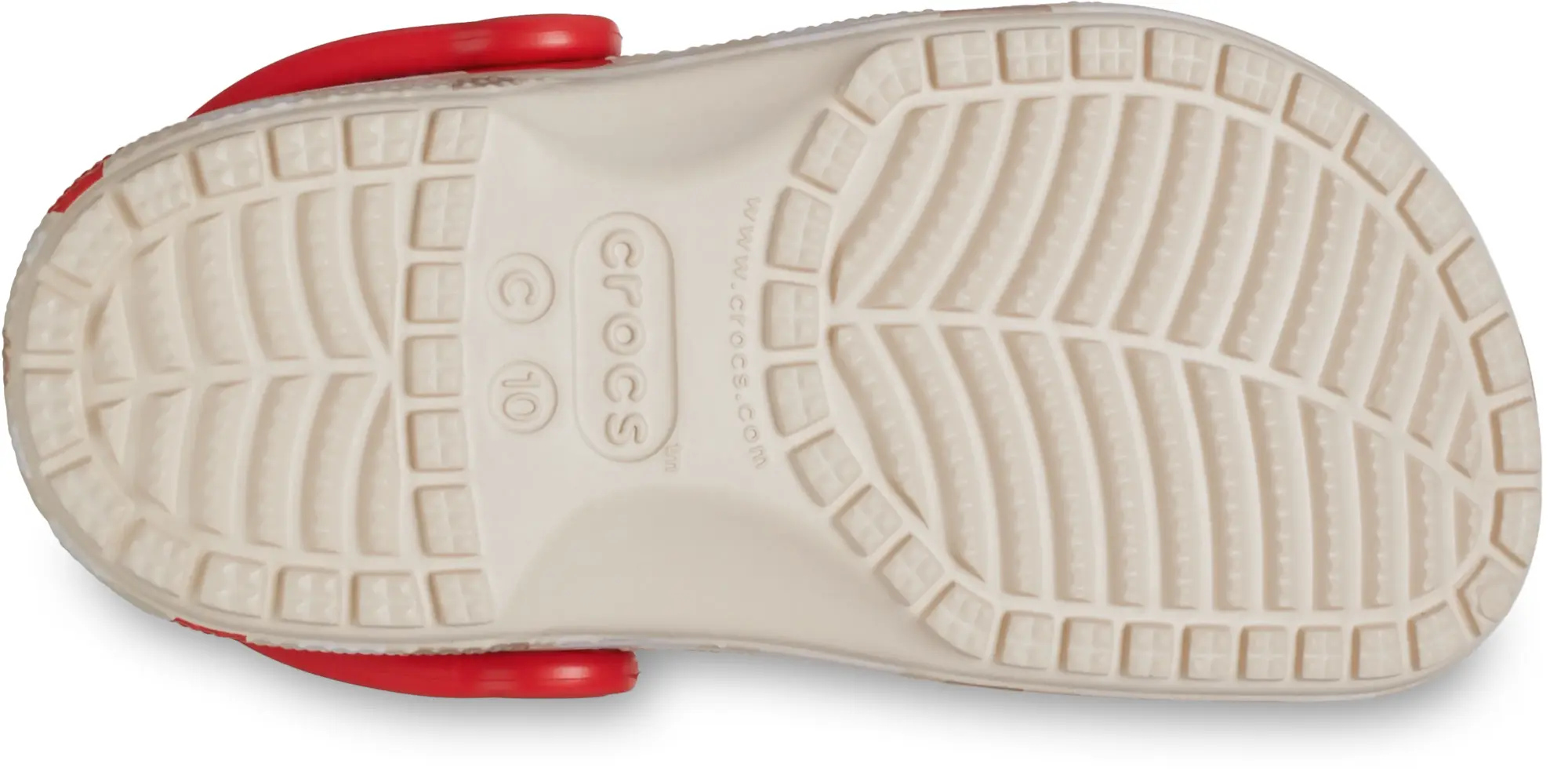 Crocs | Kids | Toddler Classic Heart Print | Clogs | Sandstone / Multi | C10