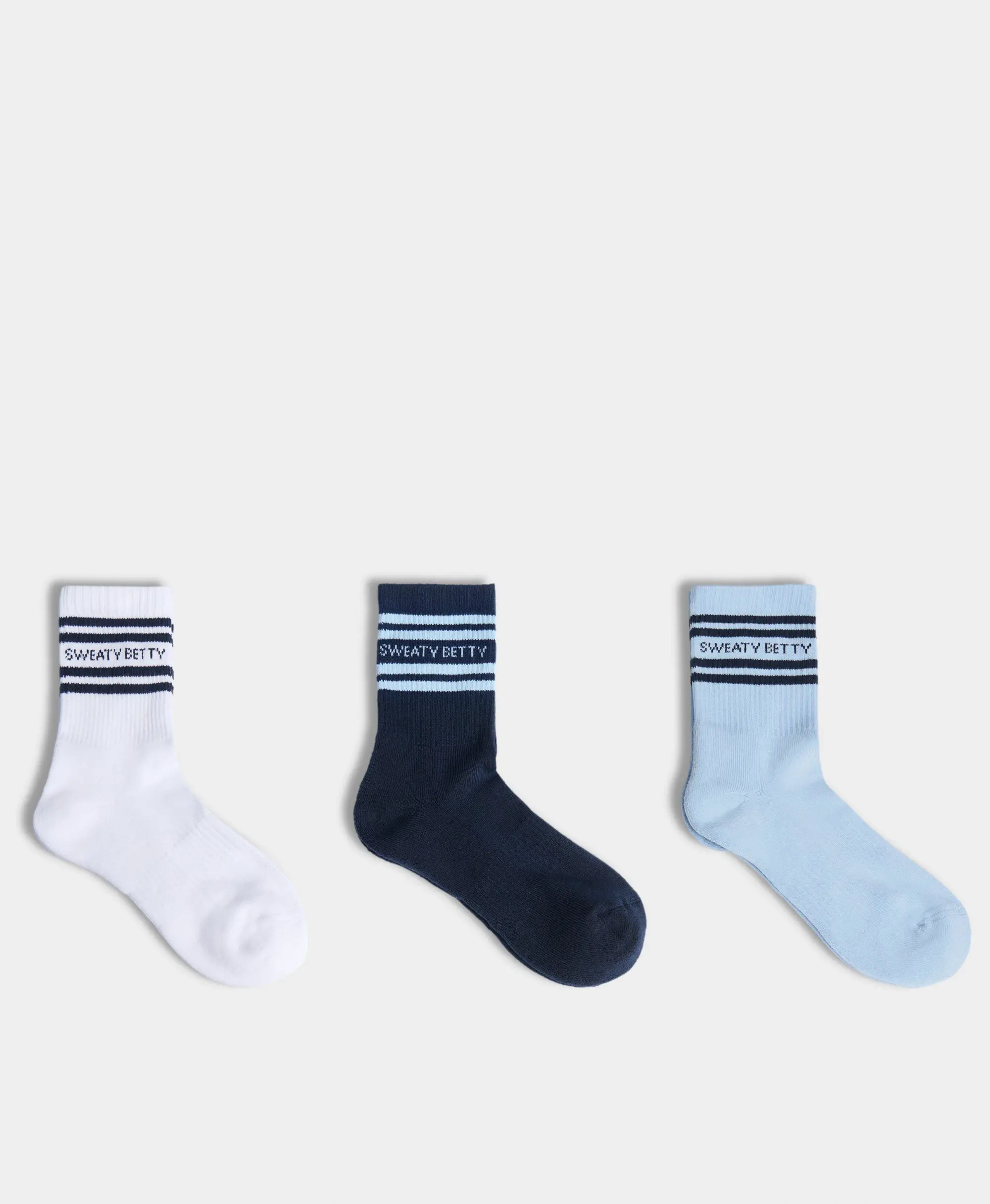 Sweaty Betty Varsity Slogan Socks 3 Pack