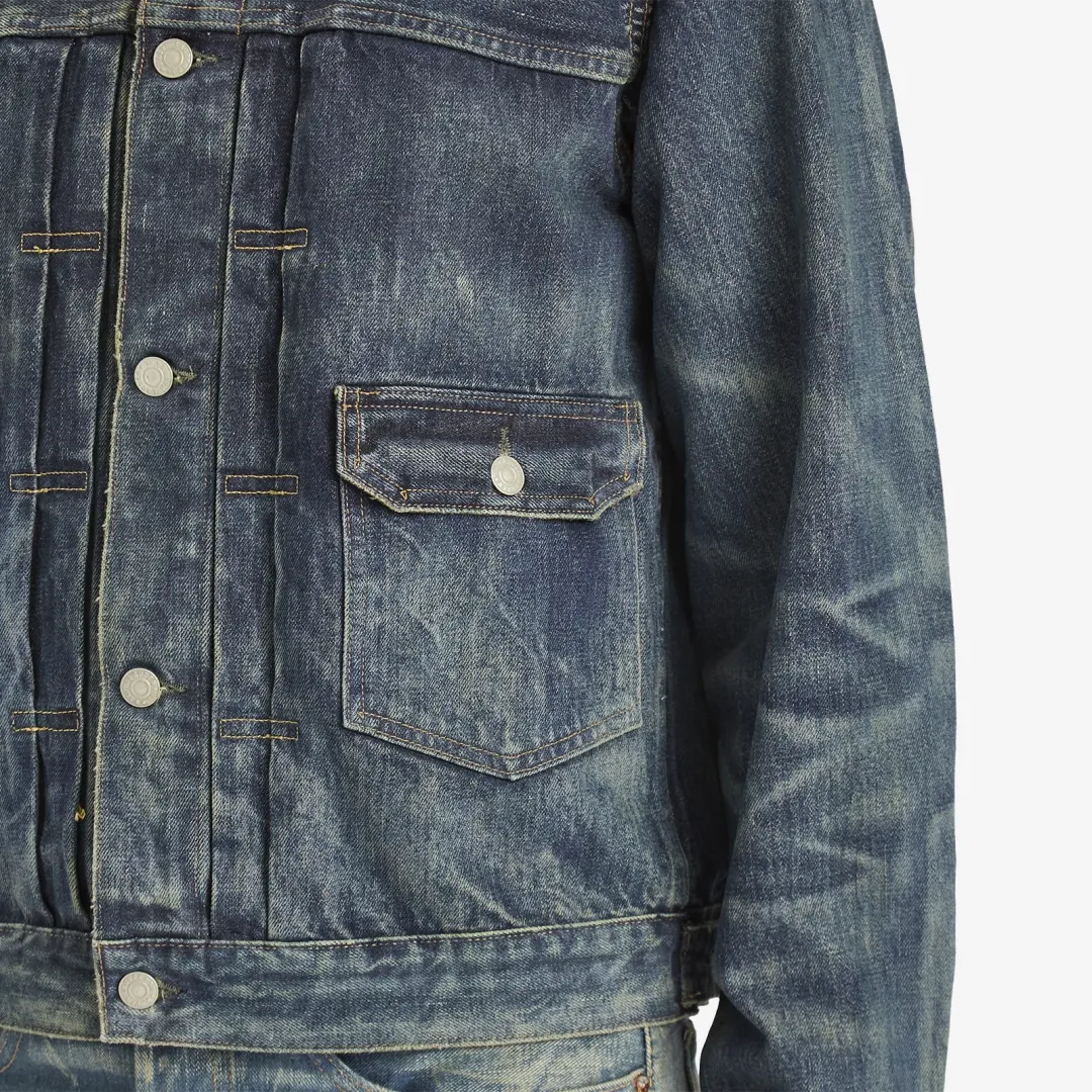RRL Men's Type 2 Denim Trucker Jacket Westview Wash | 782943801001
