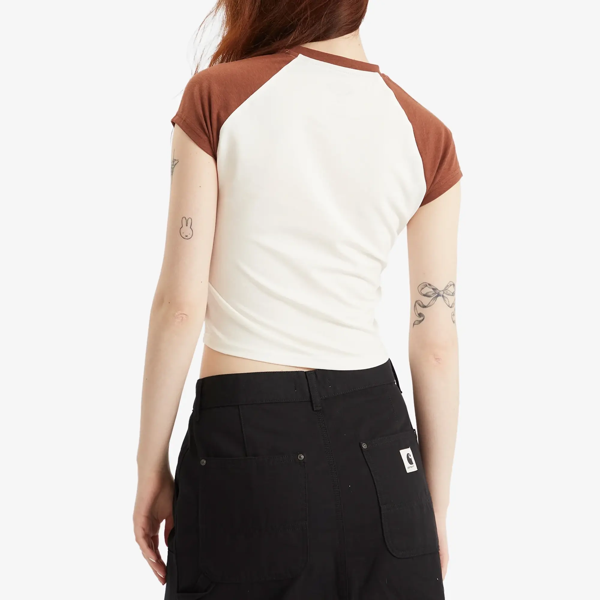 Dickies Women's Rope T-Shirt Cappuccino