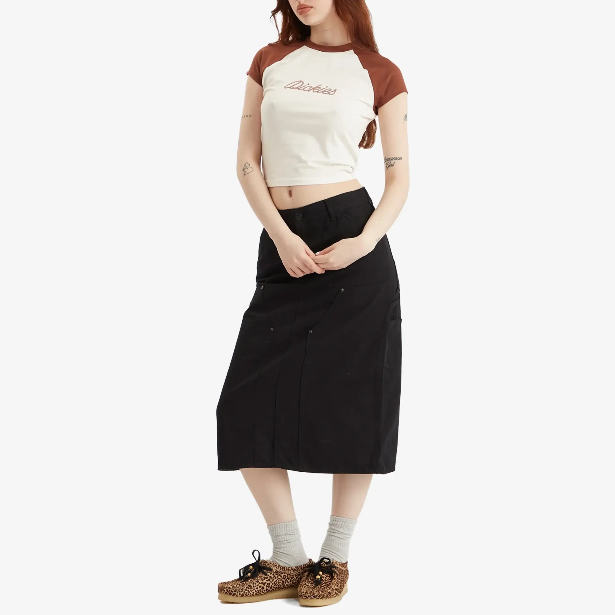 Dickies Women's Rope T-Shirt Cappuccino