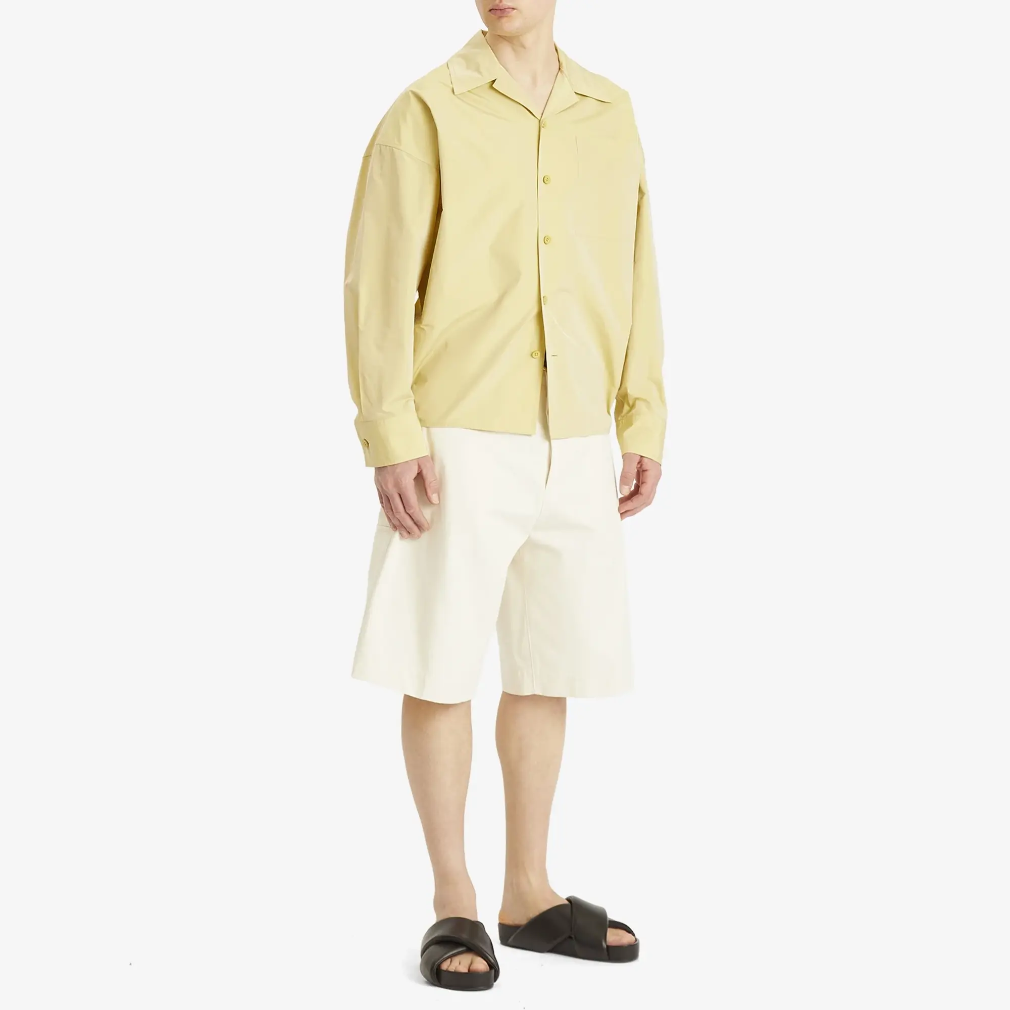 Jil Sander Men's Yellow Jacket Lemon