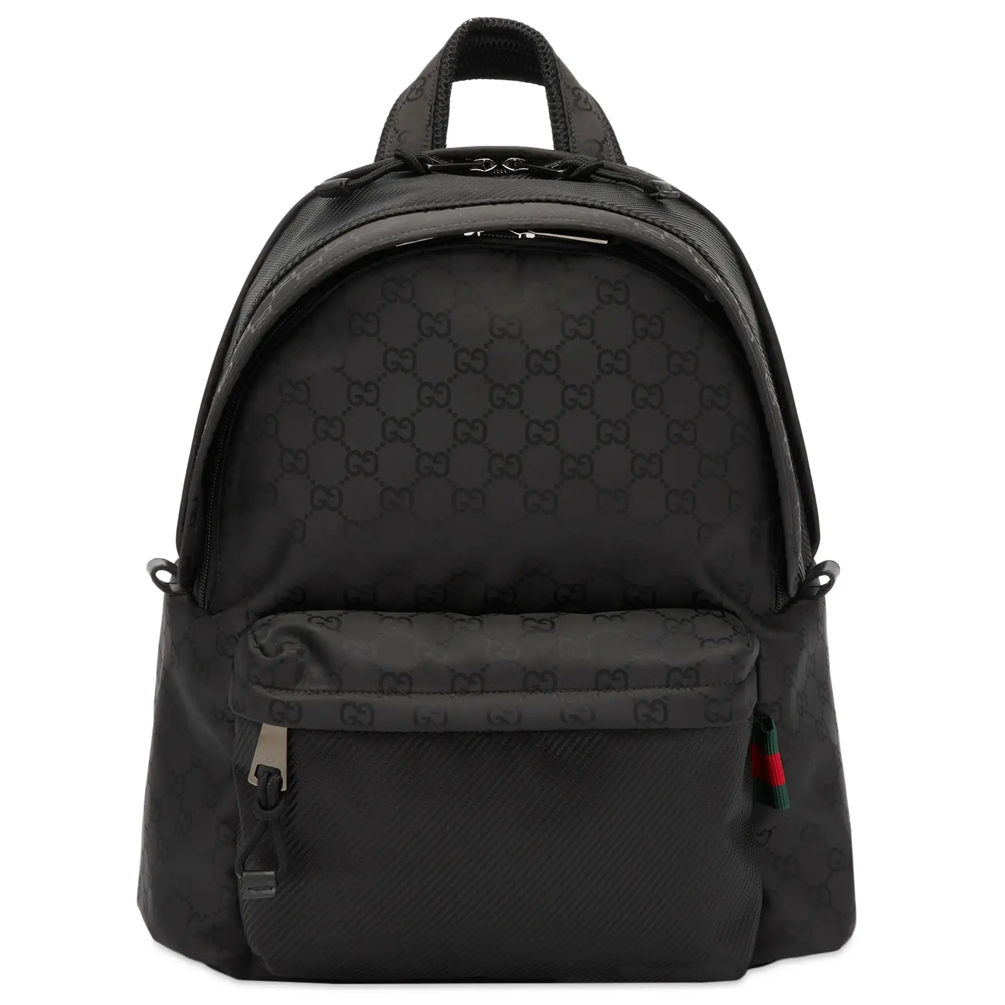 Gucci Men's Nylon GG Backpack Black