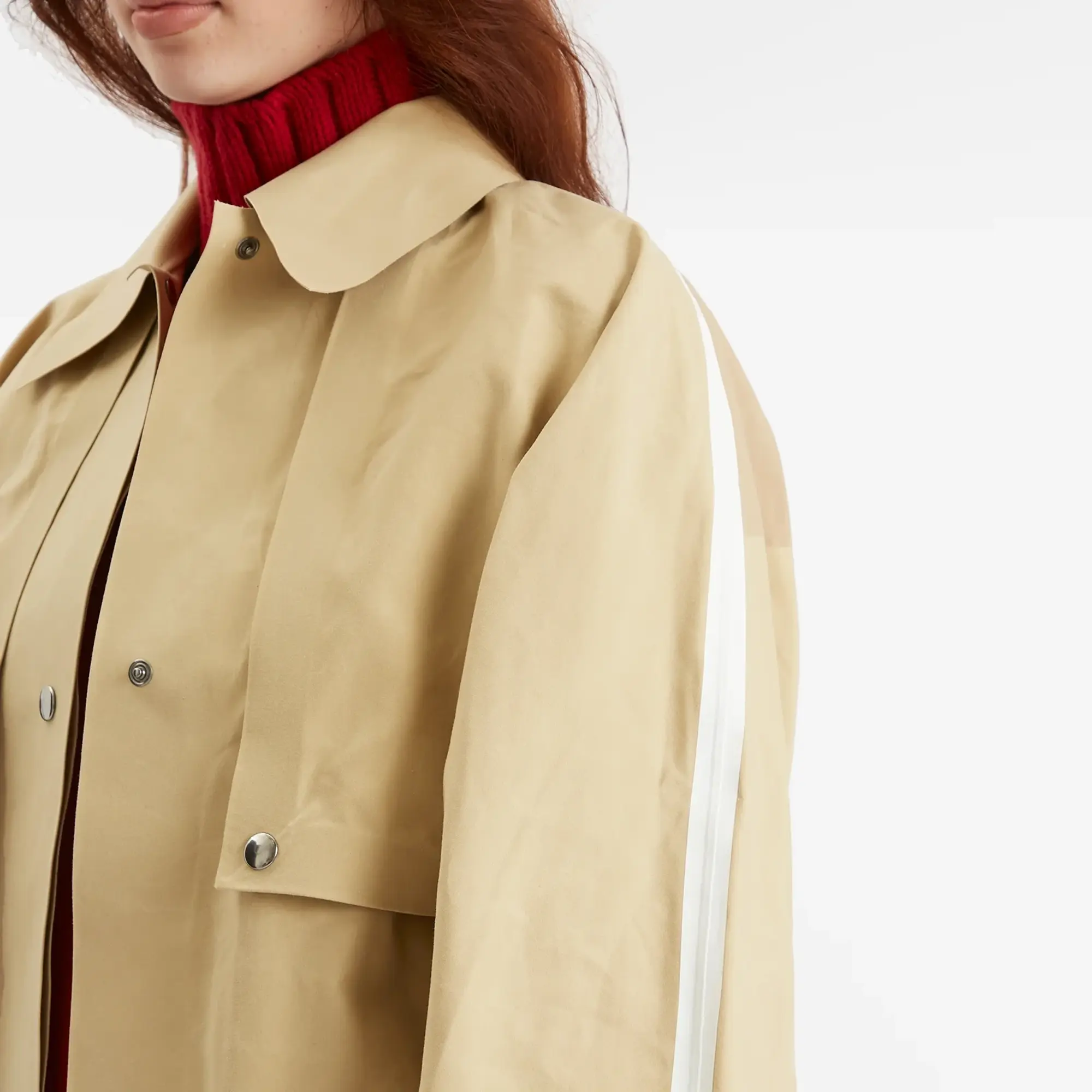 KASSL Editions Women's Inside Out Long Jacket Beige