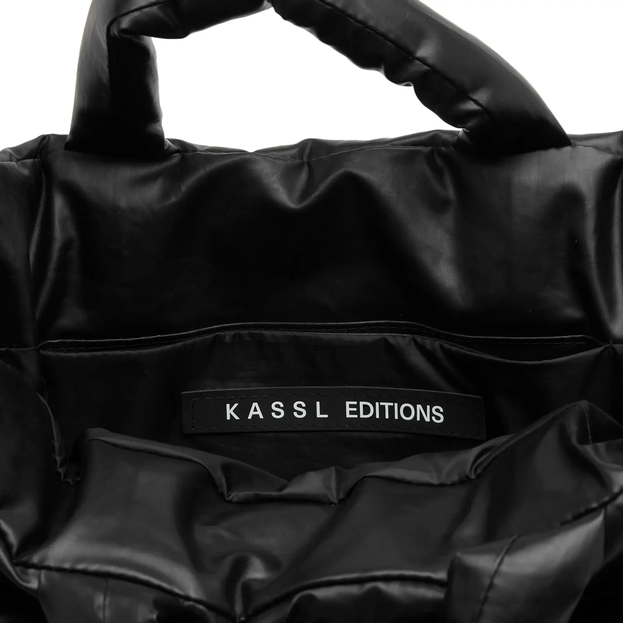 KASSL Editions Women's Pillow Medium Oil Black