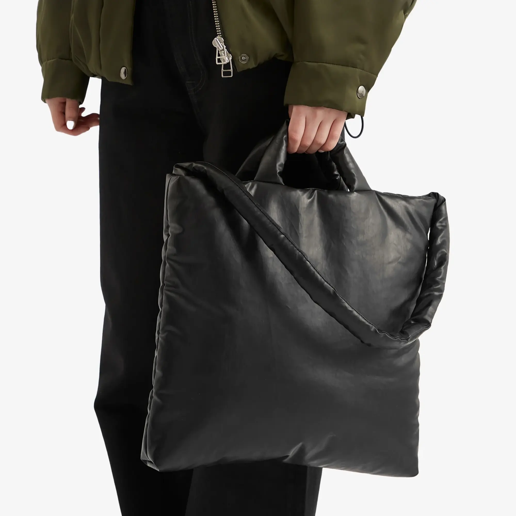 KASSL Editions Women's Pillow Medium Oil Black
