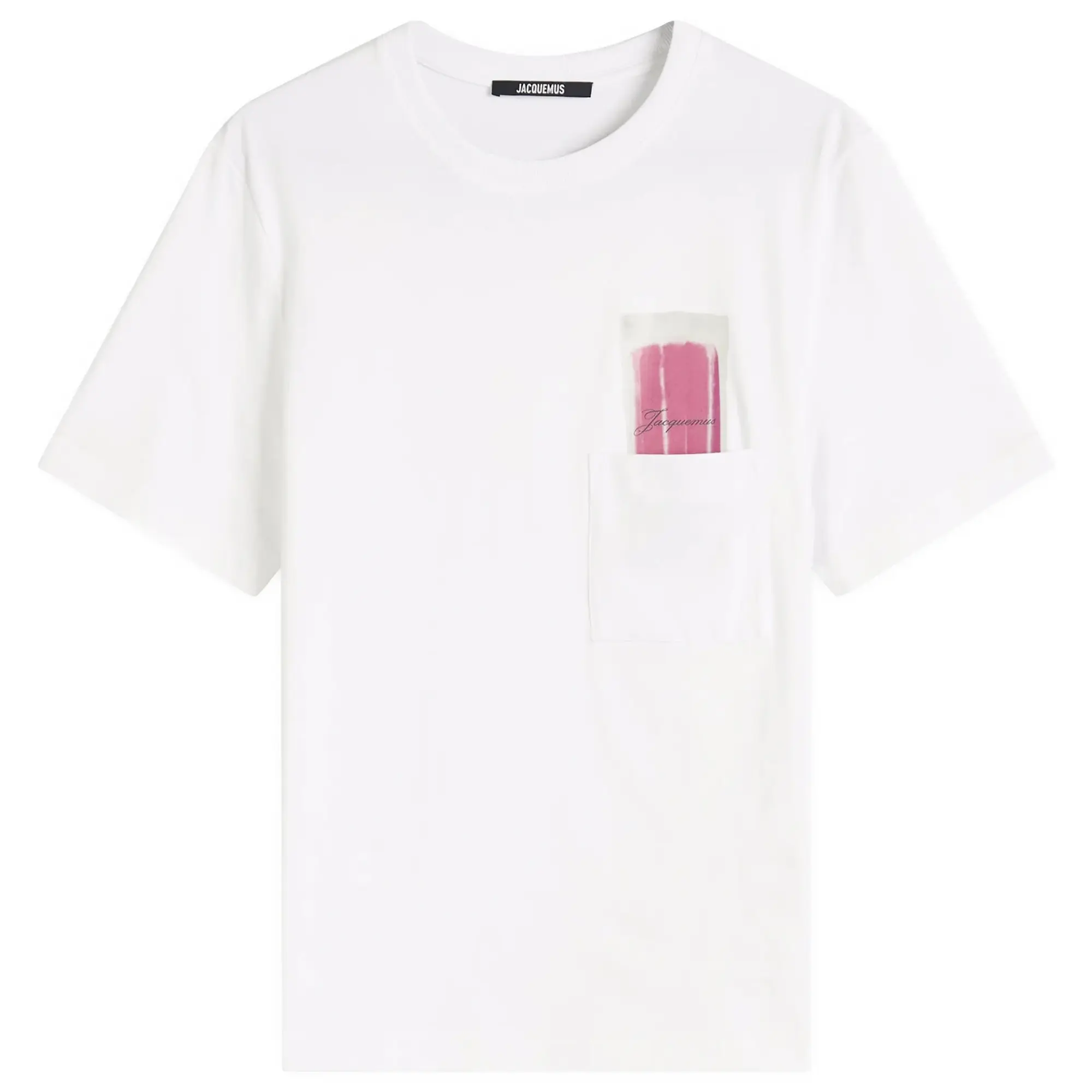 Jacquemus Men's Logo T-Shirt Ice Print White