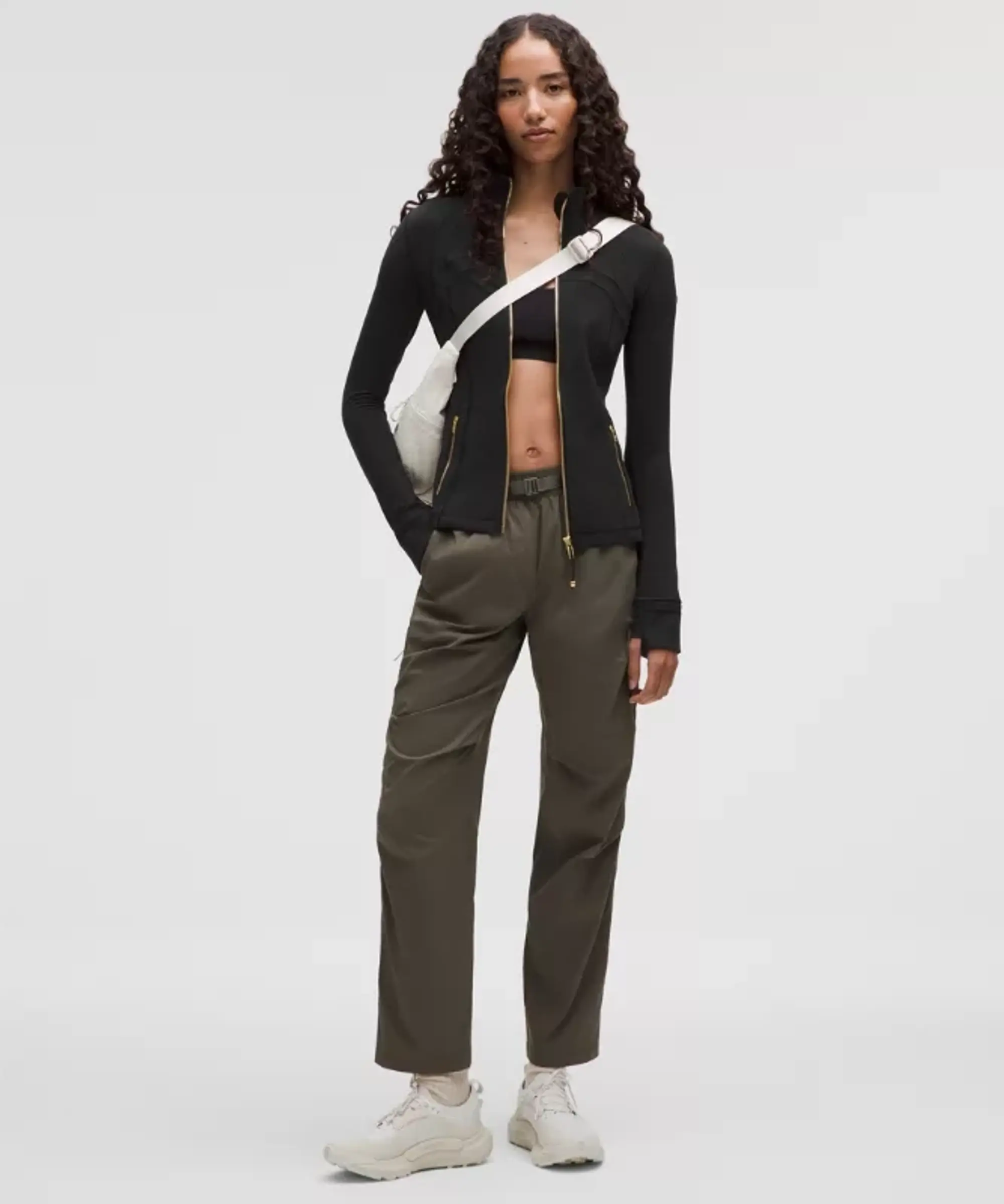 lululemon IE lululemon – Women's Define Jacket Nulu – Color Black/Gold – Size 14