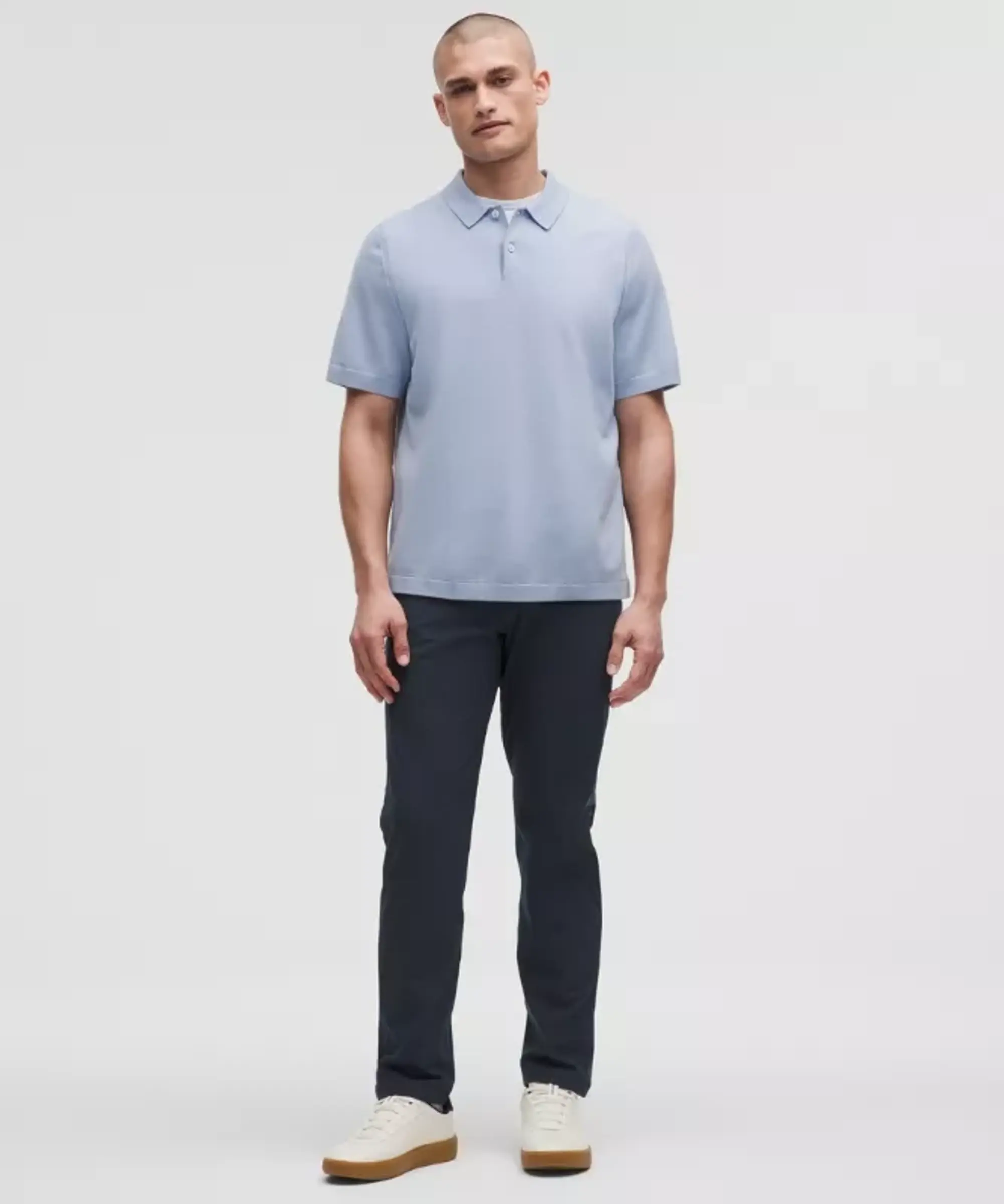 lululemon IE lululemon – Men's ABC Classic-Fit 5 Pocket Trousers 34L Warpstreme – Color Blue – Size 34