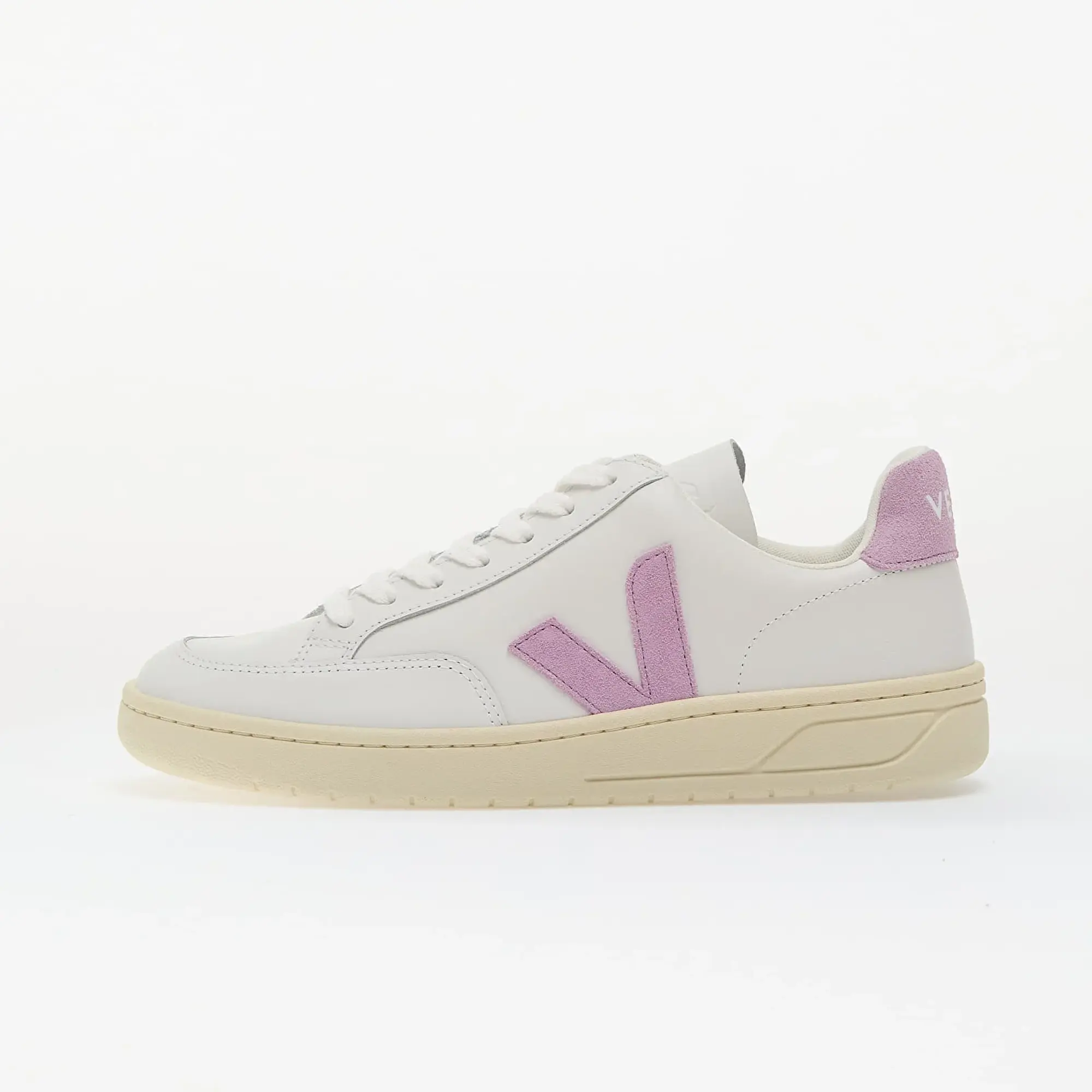 Sneakers Veja W V-12 Leather Extra-White_Orchid Eur 39