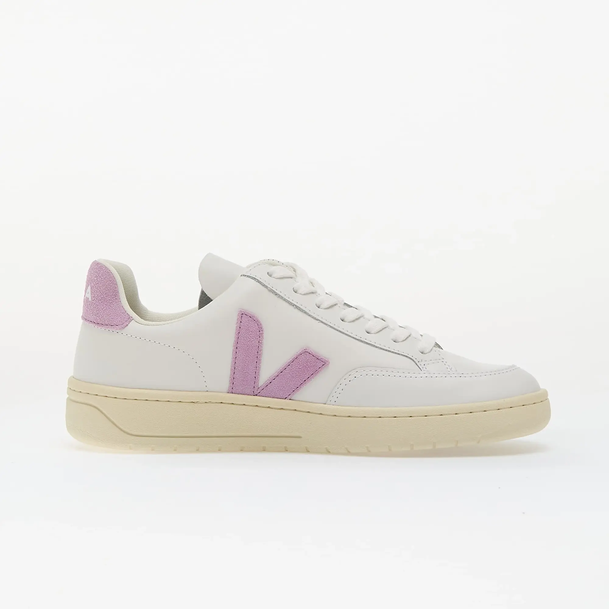 Sneakers Veja W V-12 Leather Extra-White_Orchid Eur 39